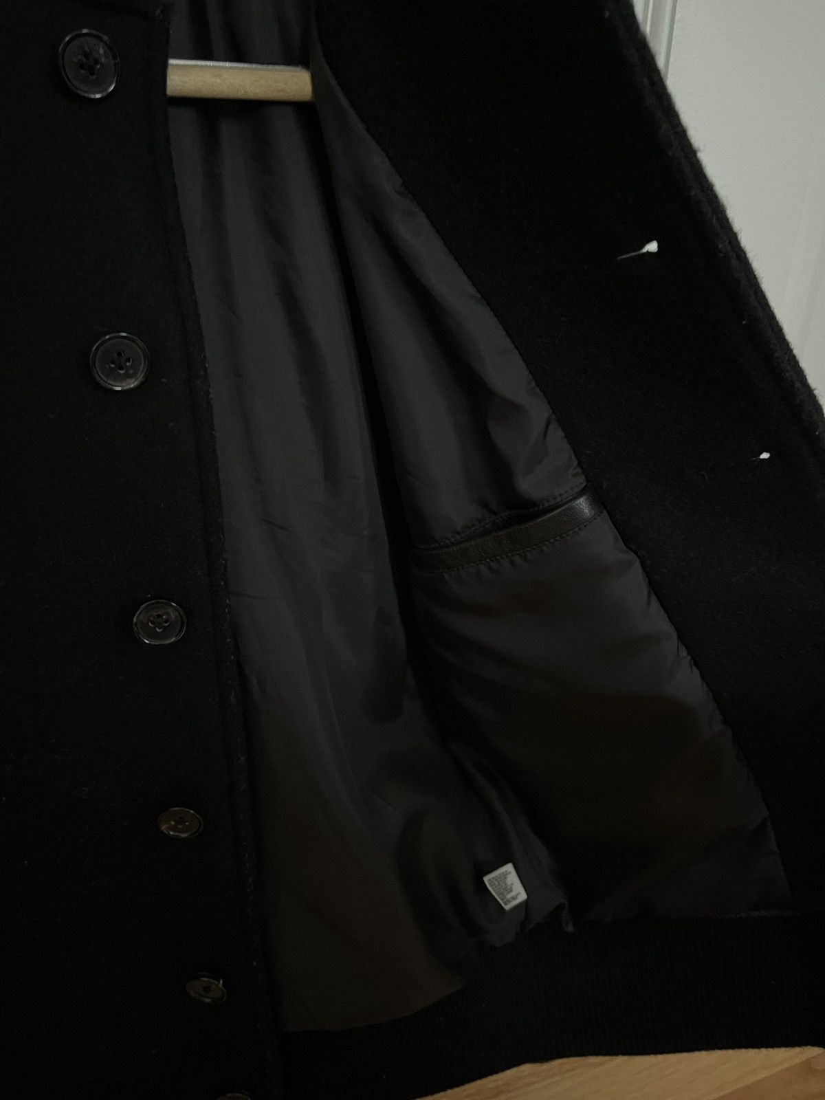 Club Monaco Leather-sleeved Varsity Jacket Size US XS / EU 42 / 0 - 6 Thumbnail