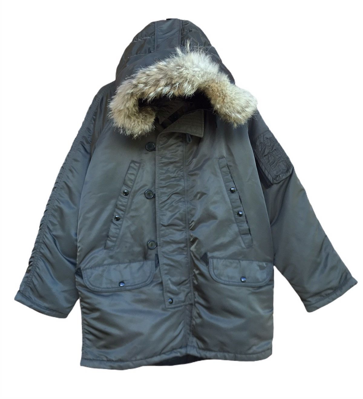 I. Spiewak And Sons Vintage I. Spiewak & Sons Genuine Fur Ruff Extreme Parka Size US M / EU 48-50 / 2 - 1 Thumbnail