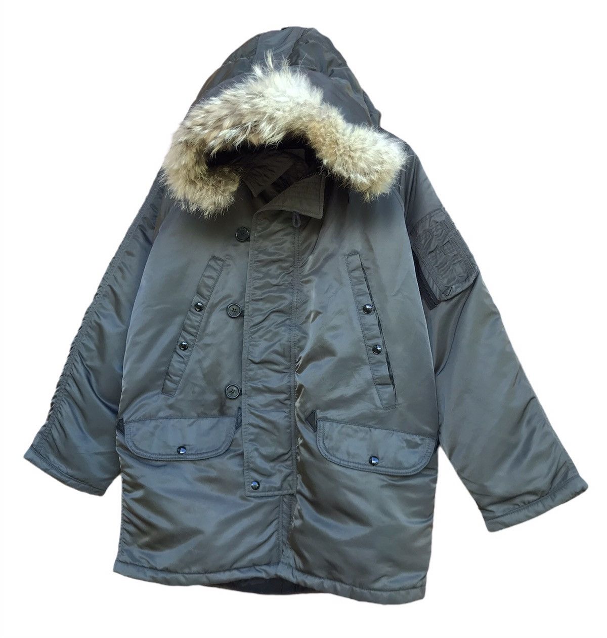 I. Spiewak And Sons Vintage I. Spiewak & Sons Genuine Fur Ruff Extreme Parka Size US M / EU 48-50 / 2 - 3 Thumbnail