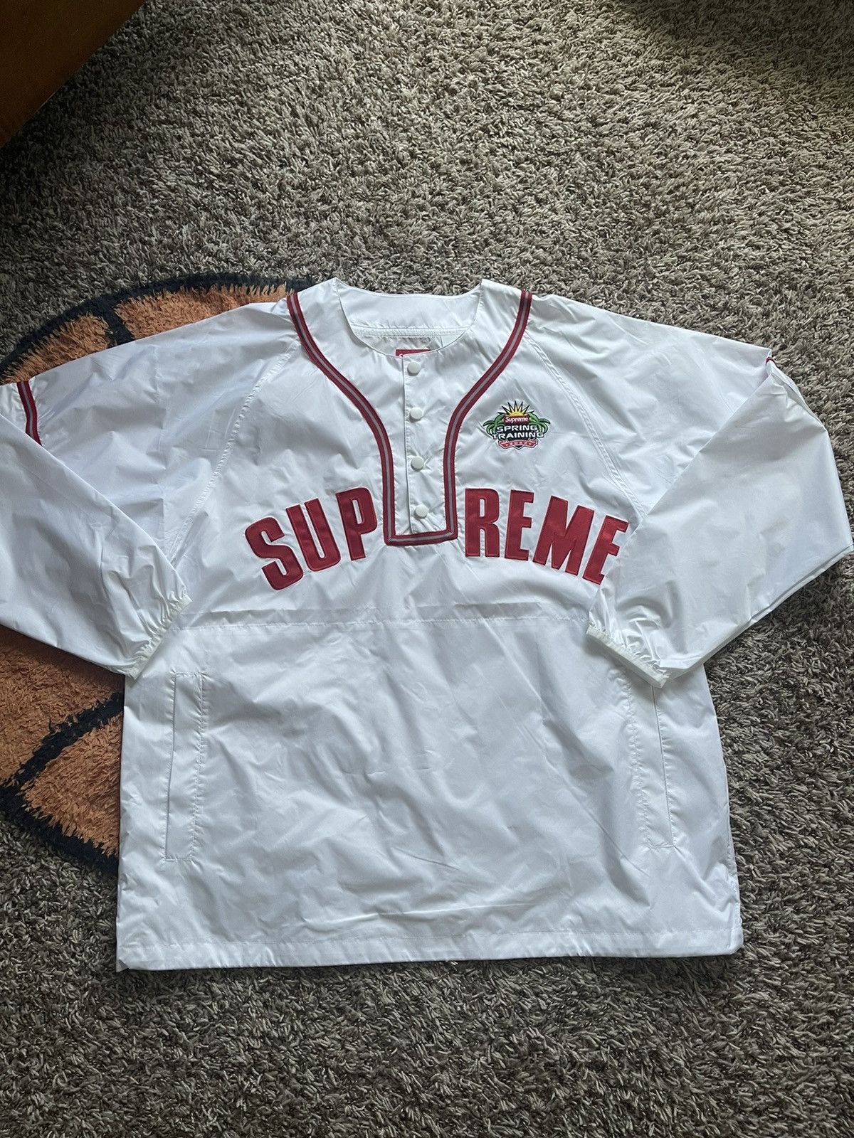 Supreme Supreme Snap-Off Sleeve L/S Baseball Top | Grailed