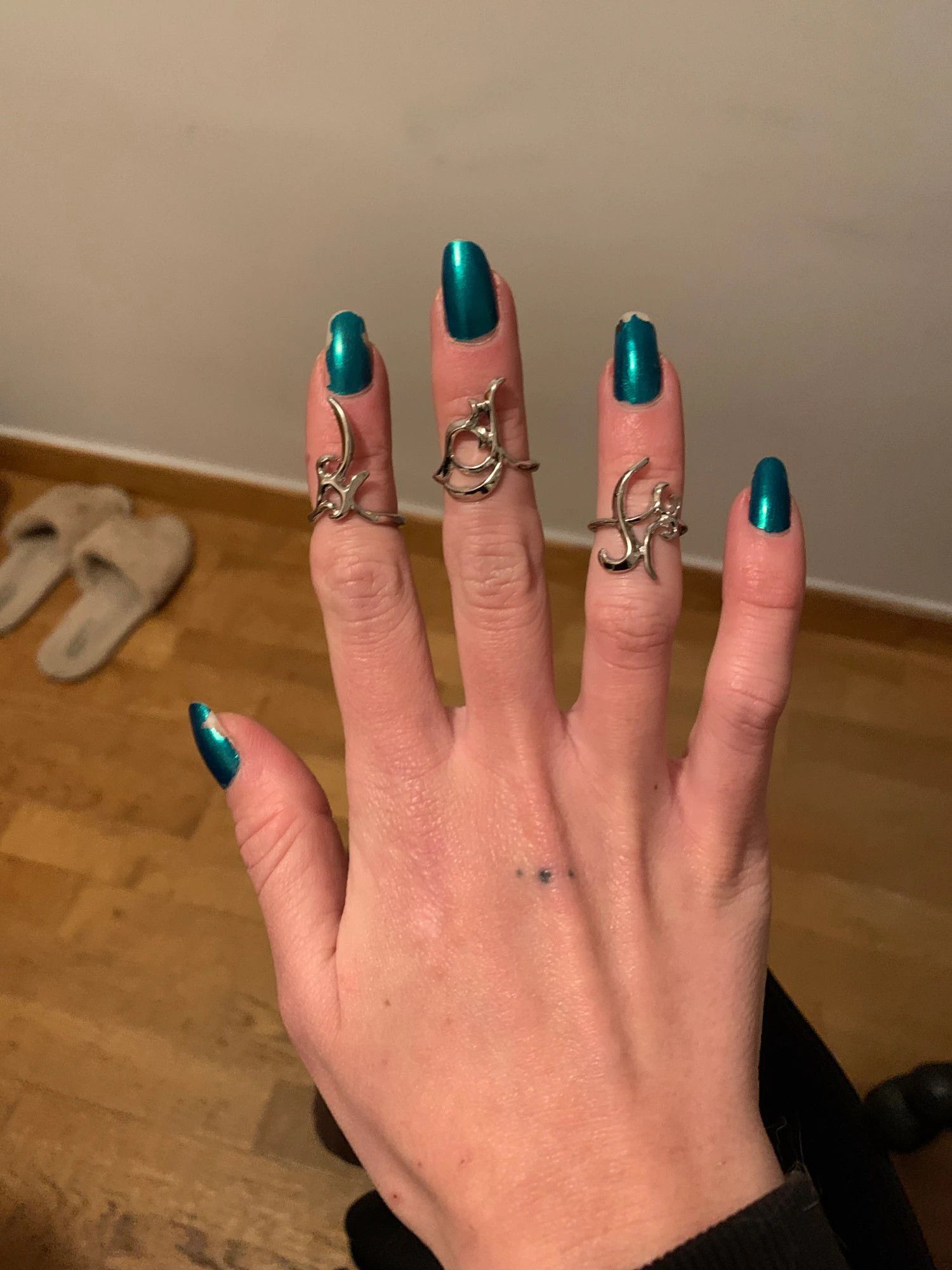 Other New Exaggerate Irregular Fingertip Protective Rings Sets Size ONE SIZE - 10 Thumbnail