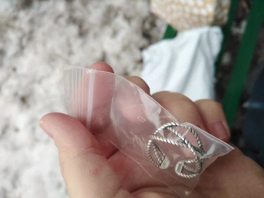 Jewelry Silver Color Rings Size ONE SIZE - 5 Thumbnail