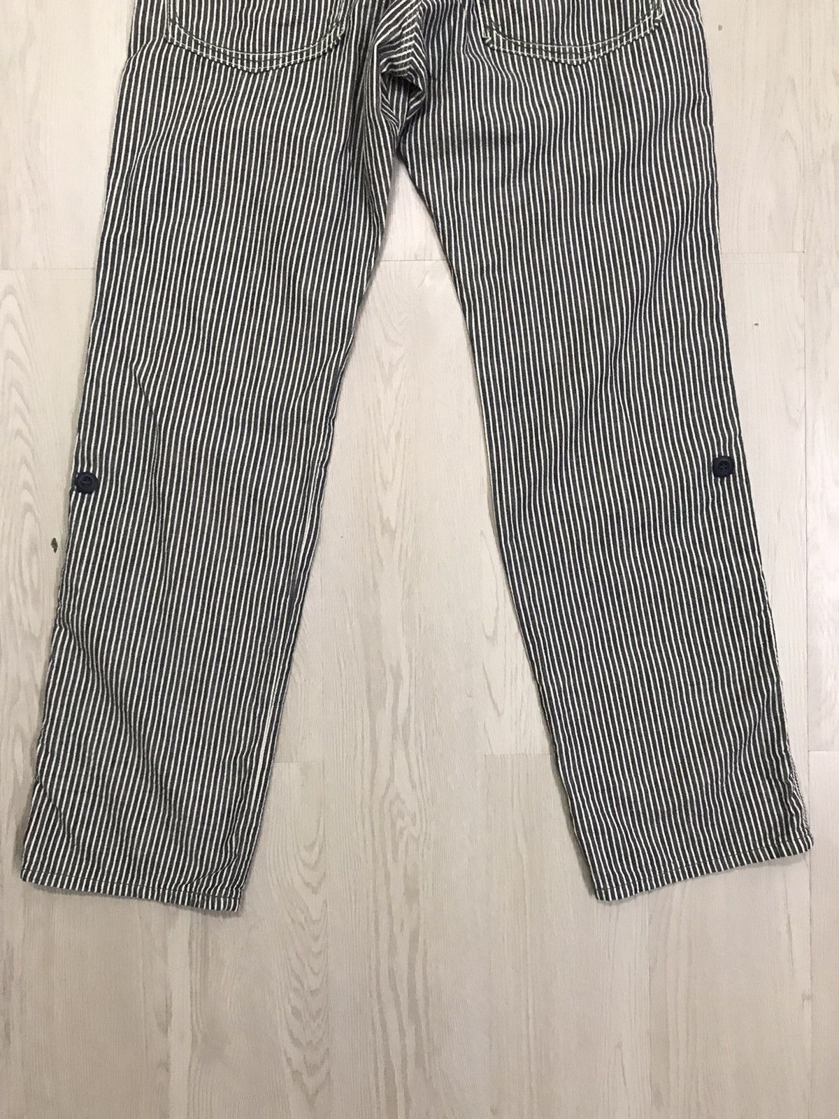 Edwin × Japanese Brand × Vintage 💥RARE💥 Vintage Edwin Hikory Stripes Pants Tokyo Japan Size US 33 - 8 Thumbnail