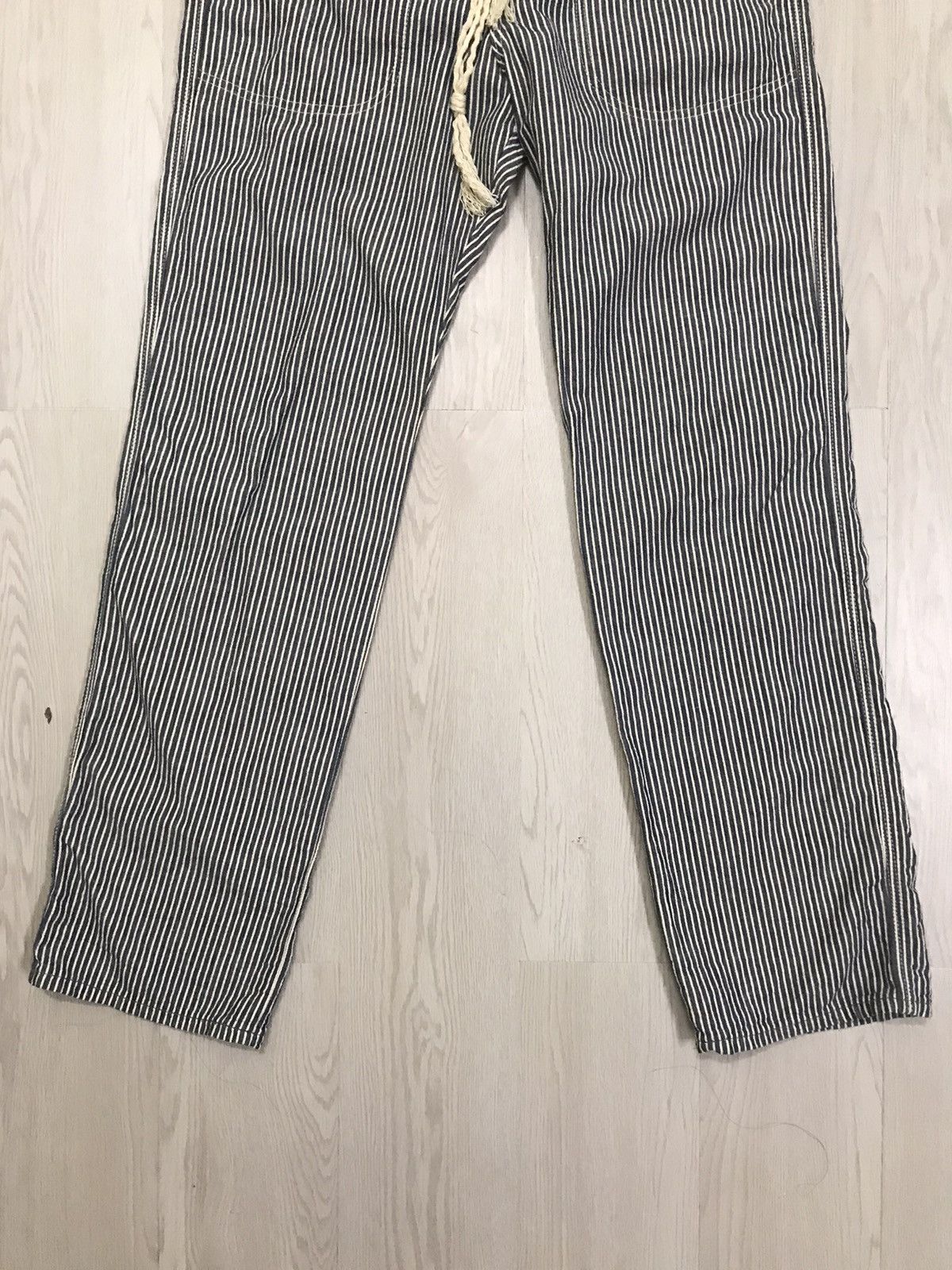 Edwin × Japanese Brand × Vintage 💥RARE💥 Vintage Edwin Hikory Stripes Pants Tokyo Japan Size US 33 - 4 Thumbnail