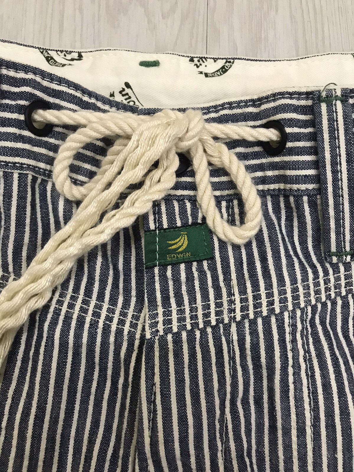 Edwin × Japanese Brand × Vintage 💥RARE💥 Vintage Edwin Hikory Stripes Pants Tokyo Japan Size US 33 - 11 Thumbnail