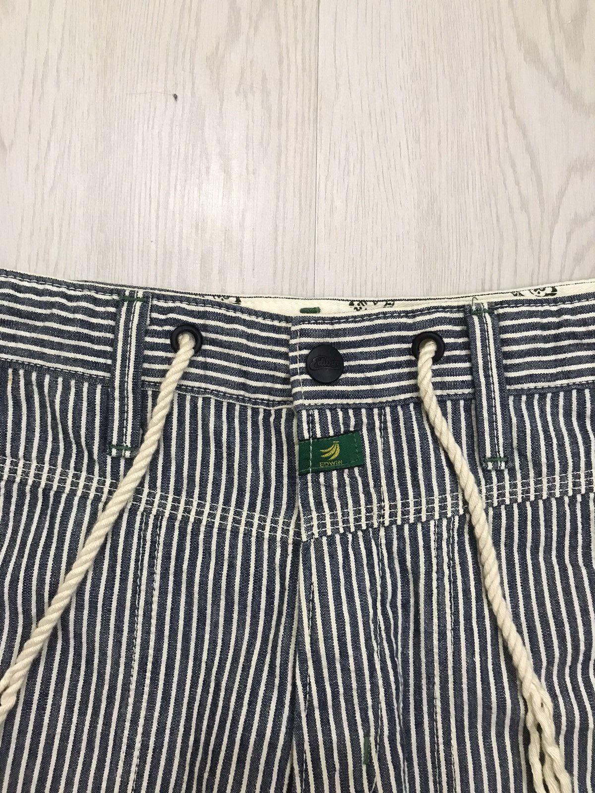 Edwin × Japanese Brand × Vintage 💥RARE💥 Vintage Edwin Hikory Stripes Pants Tokyo Japan Size US 33 - 10 Thumbnail