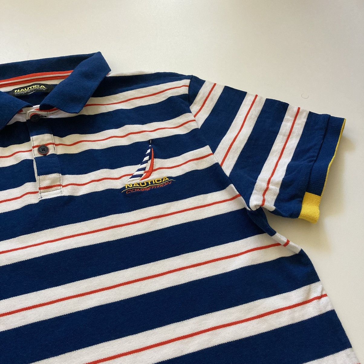 Nautica vintage nautica competition polo shirt Size US M / EU 48-50 / 2 - 1 Thumbnail