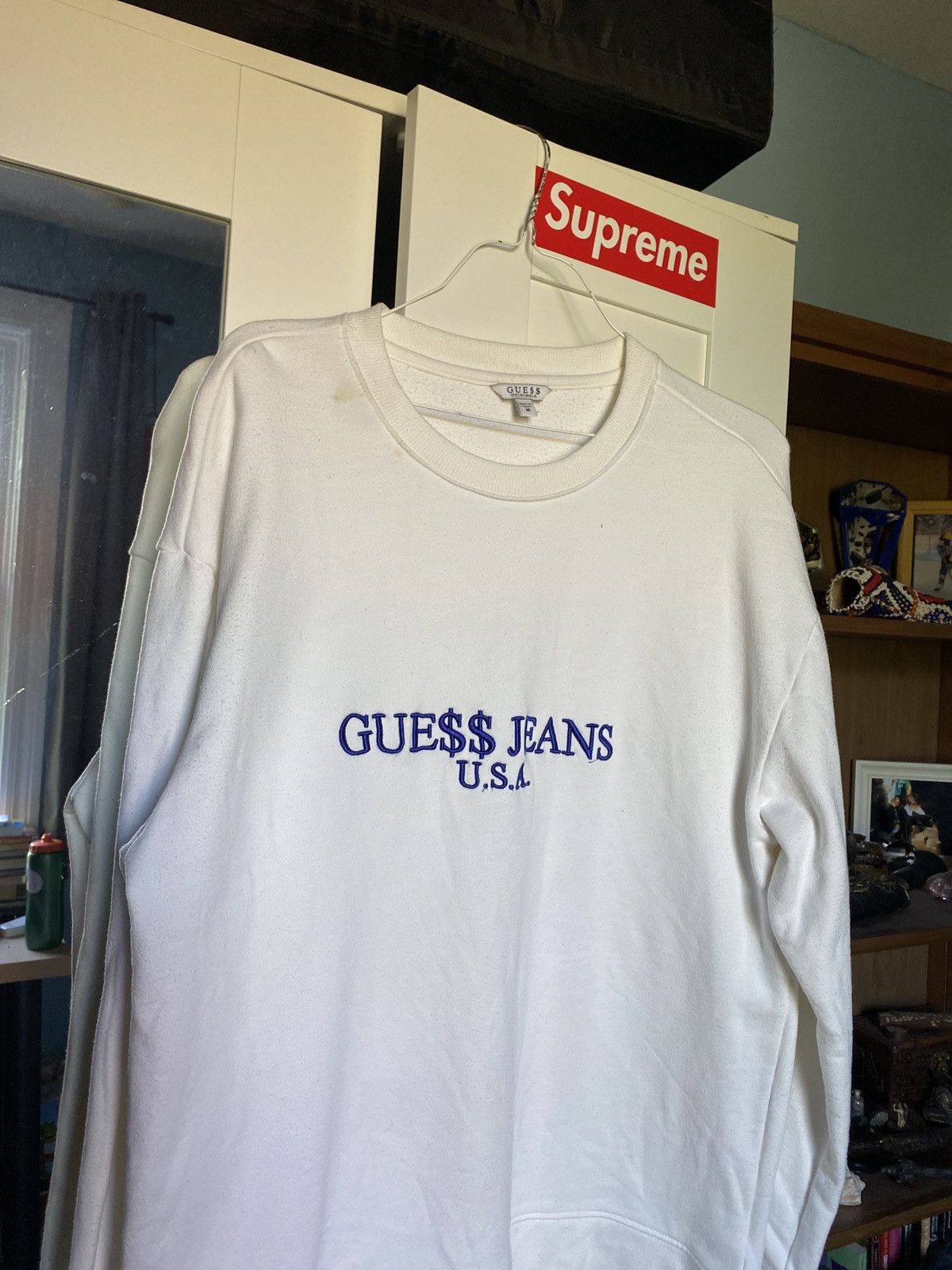 Guess GUESS X Rocky White Sweatshirt Grailed