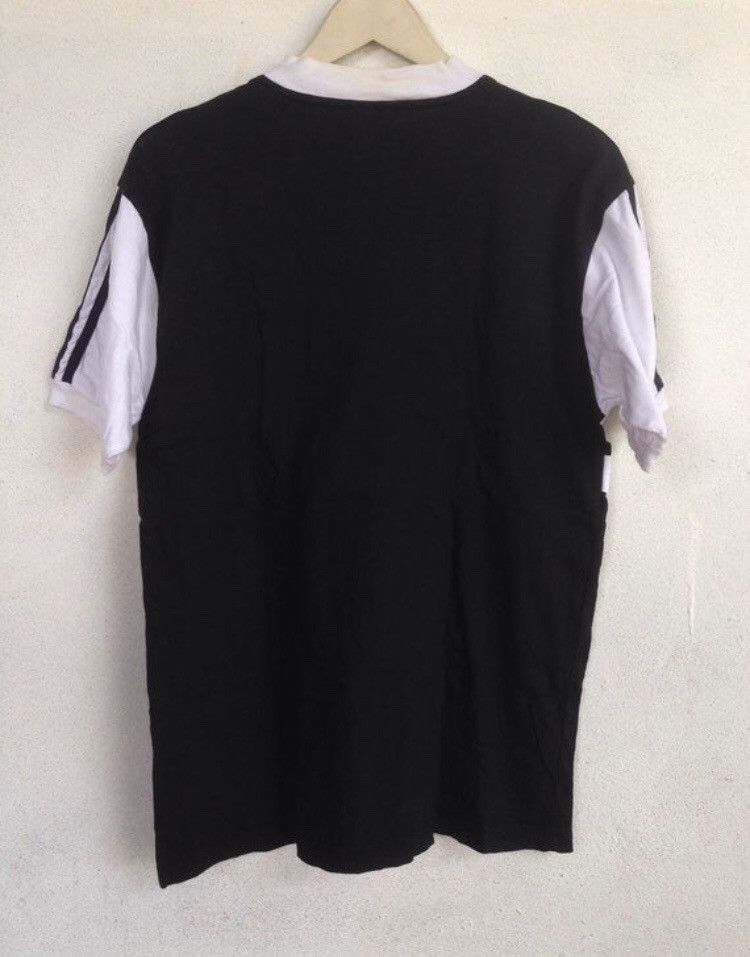 Adidas Vintage 90s Adidas stripe t shirt Size US M / EU 48-50 / 2 - 2 Thumbnail