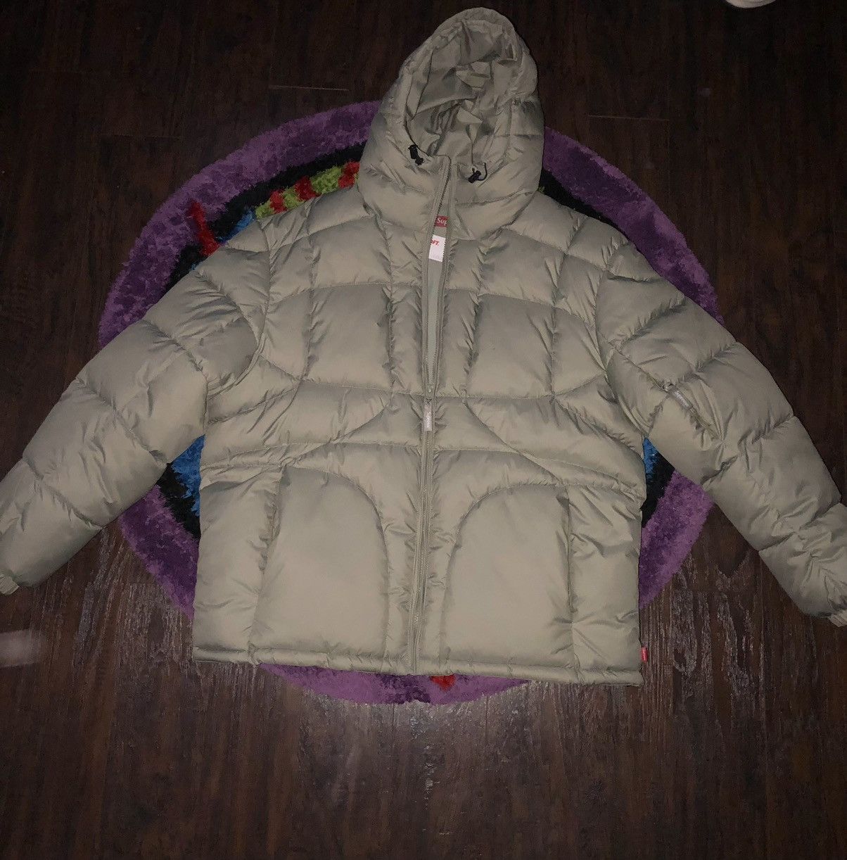 Supreme Supreme Warp Hooded Puffy Jacket XL | Grailed