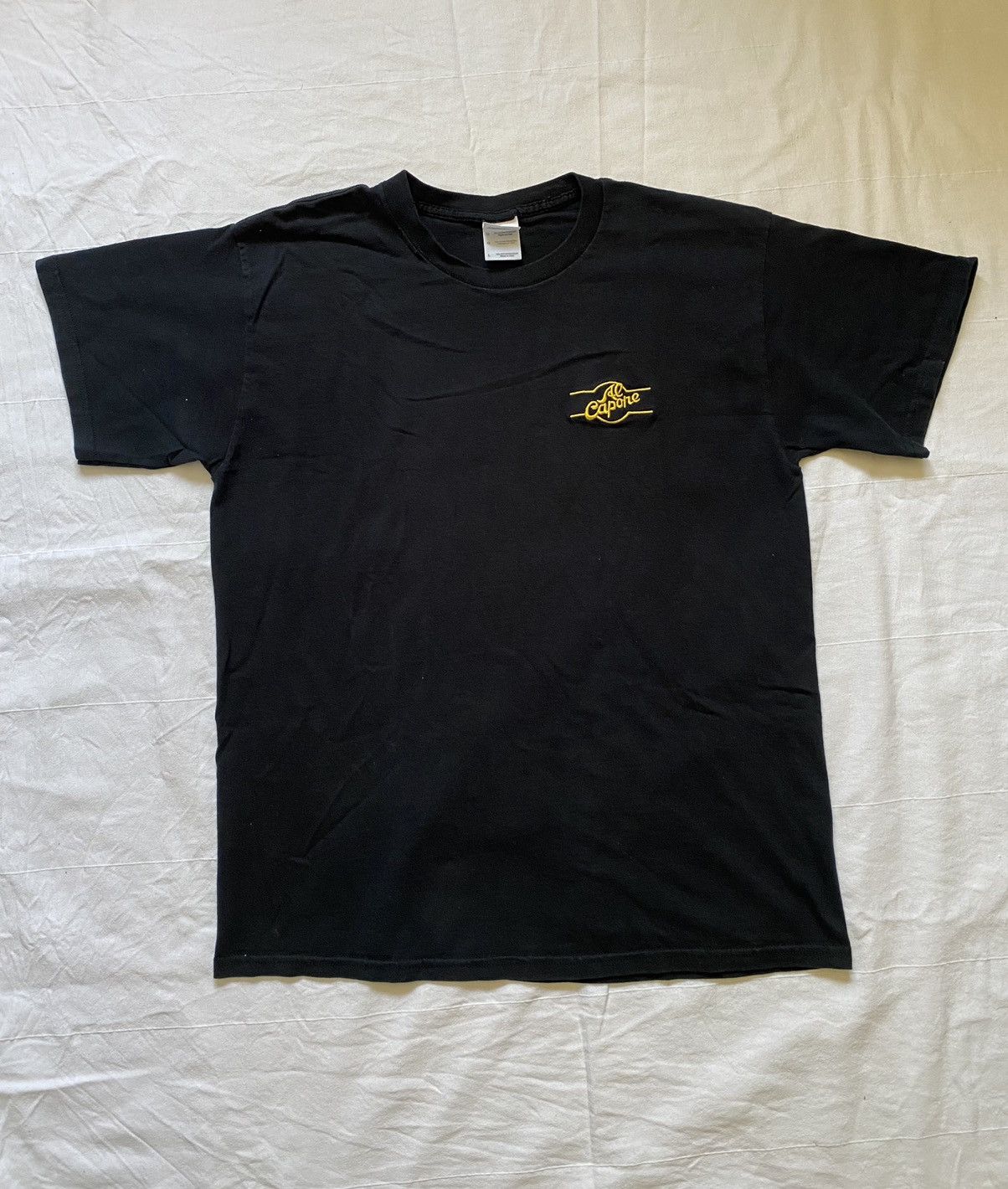 Vintage Embroidered Al Capone No Comment Tee | Grailed