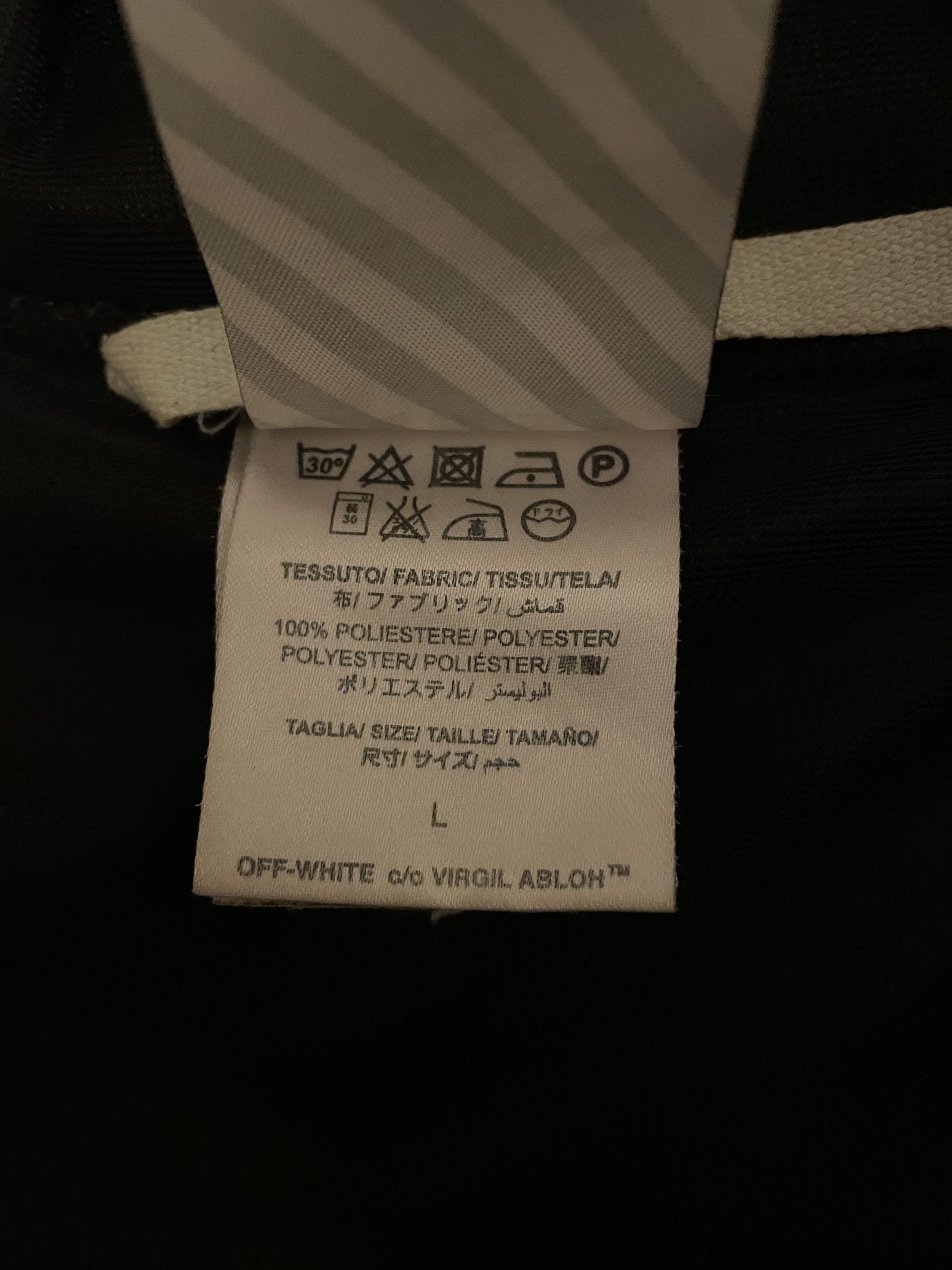 Off-White Diagonal Spray "Mirror Mirror" Mesh Shorts Size US 34 / EU 50 - 7 Thumbnail