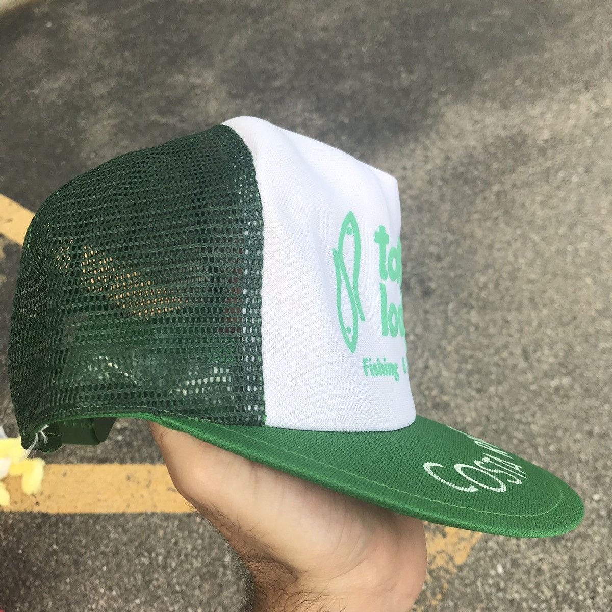 Vintage Vintage Costa Rica Fishing Wildlife Trucker Hat Mesh Tourist Size ONE SIZE - 2 Thumbnail