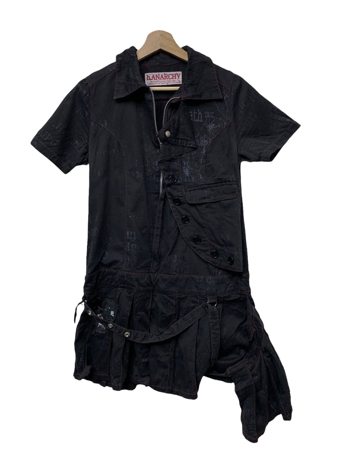 If Six Was Nine 🔥H.ANARCHY BONDAGE PUNK GOTHIC Size US S / EU 44-46 / 1 - 1 Thumbnail