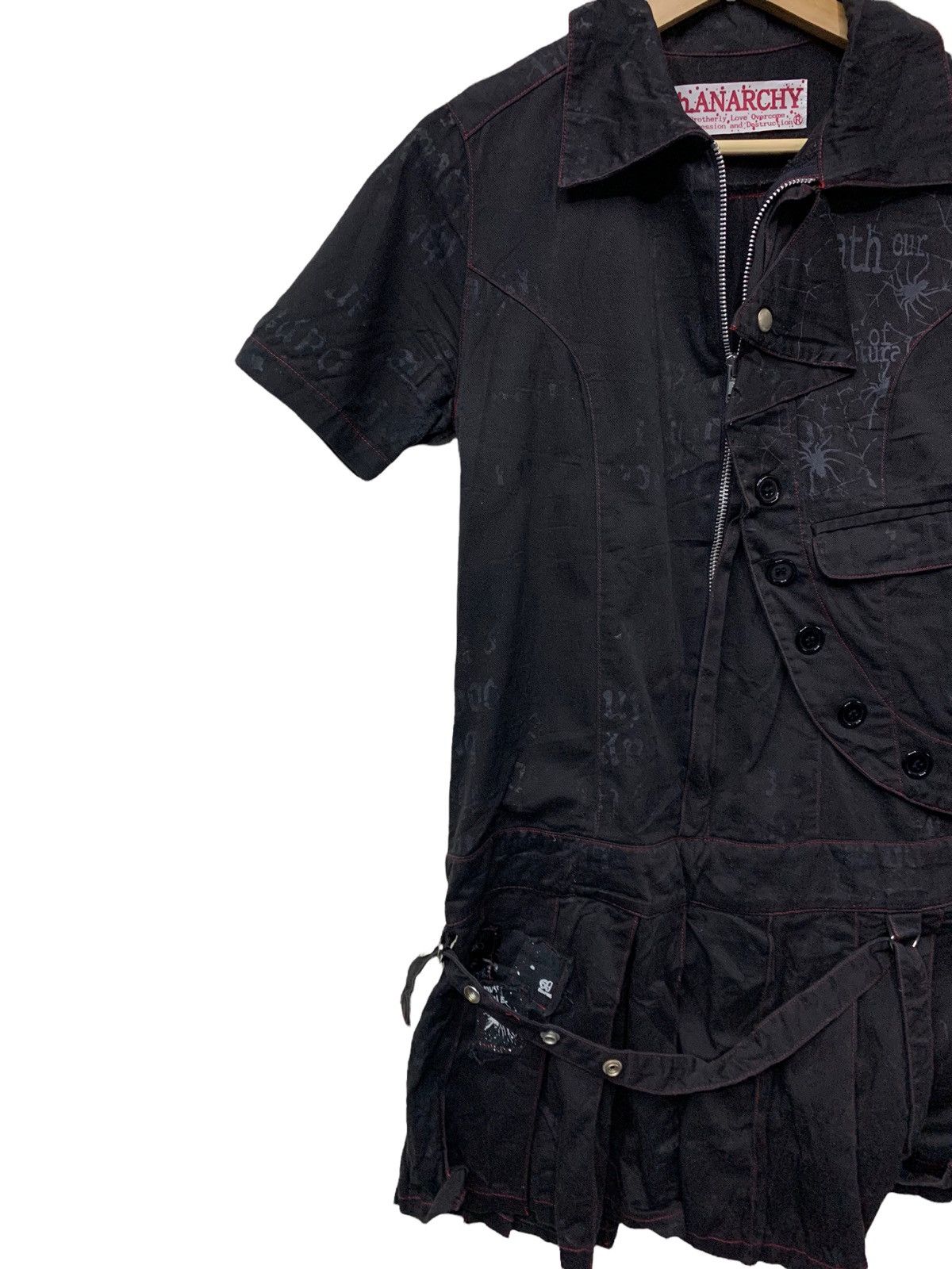 If Six Was Nine 🔥H.ANARCHY BONDAGE PUNK GOTHIC Size US S / EU 44-46 / 1 - 2 Thumbnail