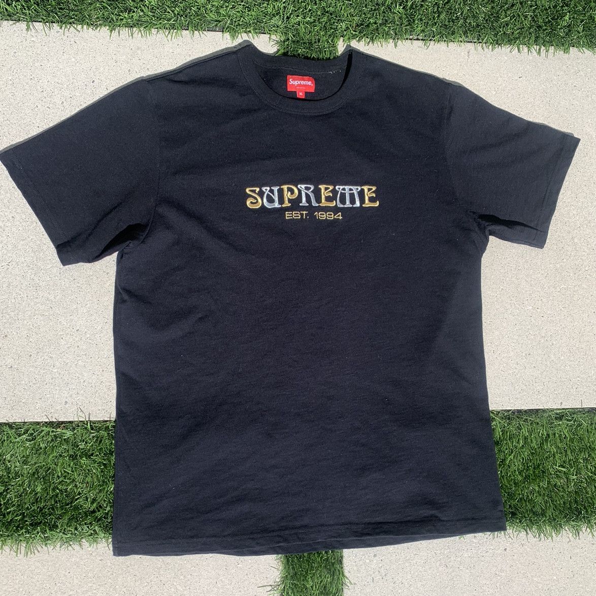 Outlets Supreme Fw18 Nouveau Tee size XLarge