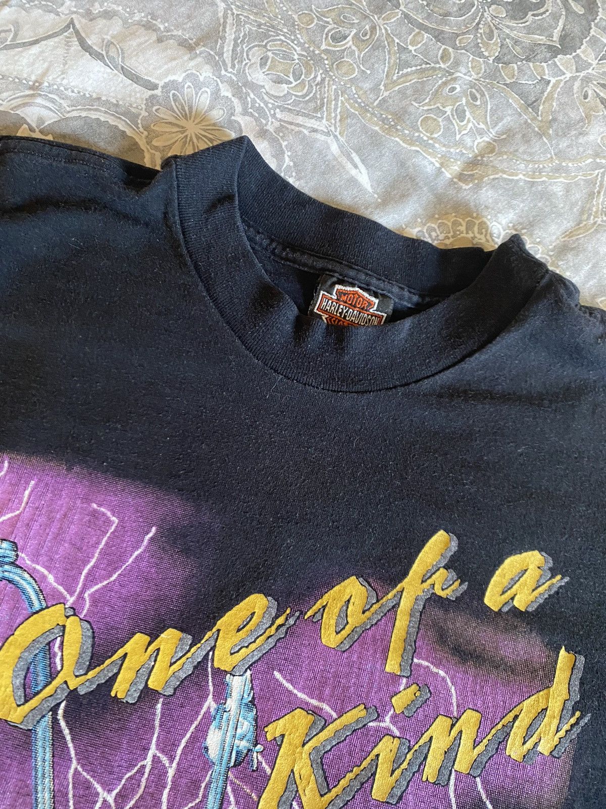 Harley Davidson × Vintage 1991 Harley Davidson T shirt XL Size US XL / EU 56 / 4 - 5 Thumbnail