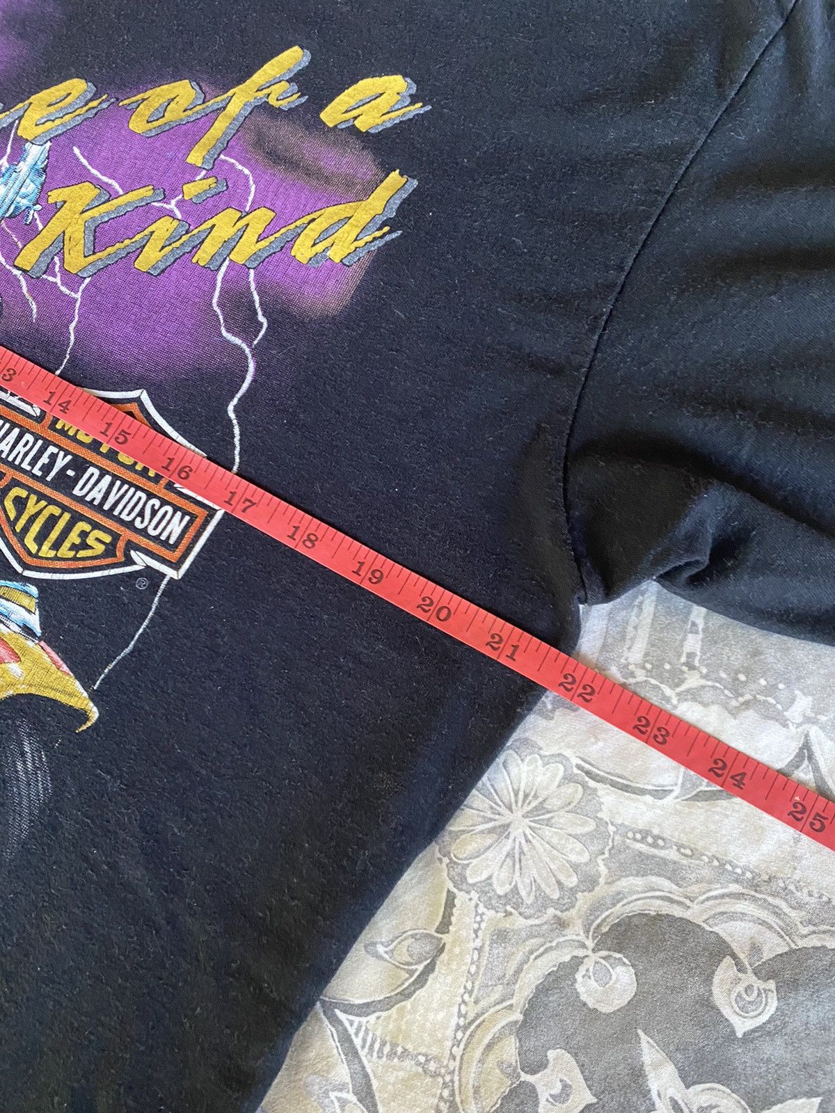 Harley Davidson × Vintage 1991 Harley Davidson T shirt XL Size US XL / EU 56 / 4 - 6 Thumbnail
