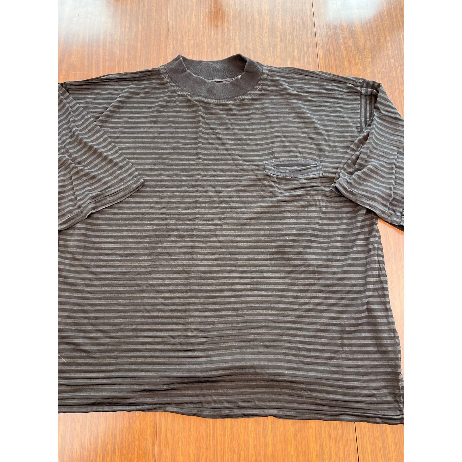 Vintage Vintage semi sheer boxy t shirt Code Zero punk Size US L / EU 52-54 / 3 - 1 Thumbnail
