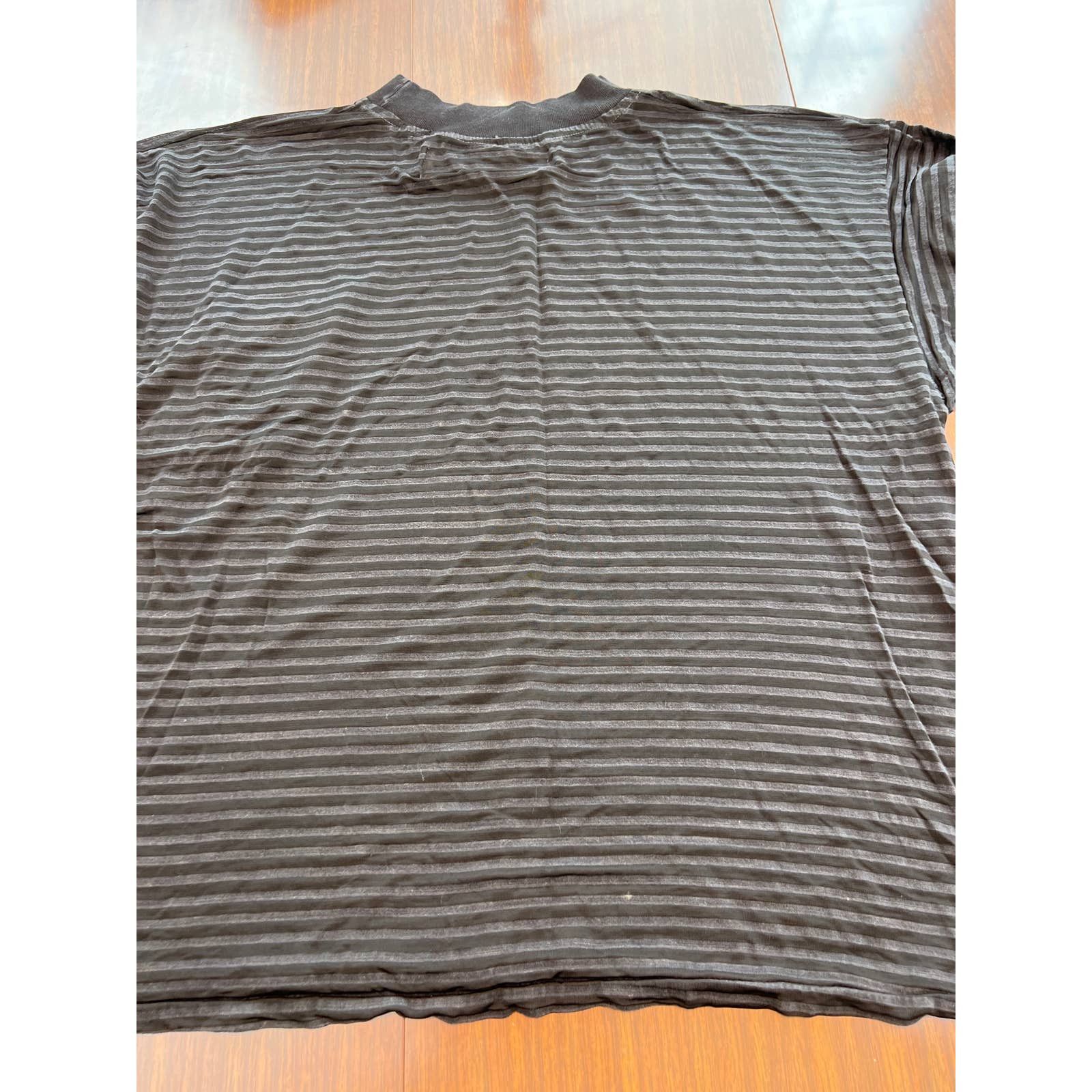 Vintage Vintage semi sheer boxy t shirt Code Zero punk Size US L / EU 52-54 / 3 - 4 Thumbnail