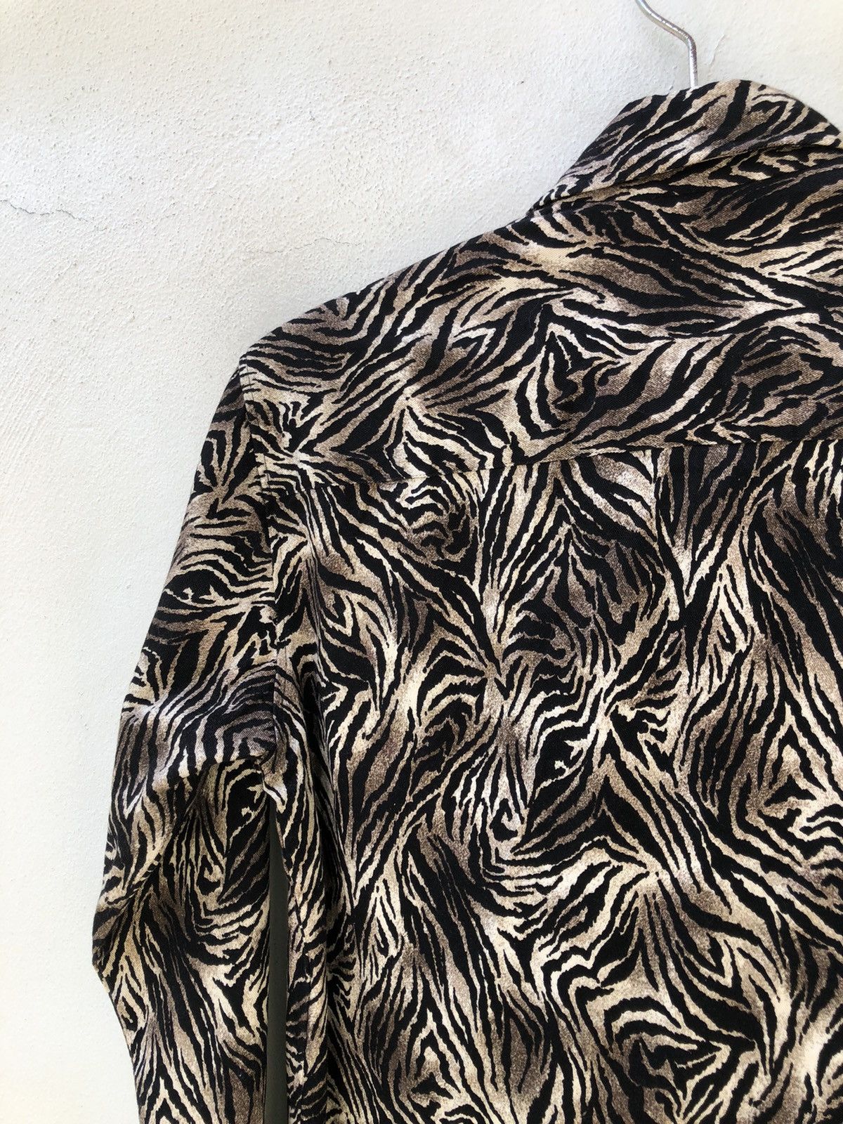 Vintage Vintage 90s Smash Up Japan Bengal Tiger Button Shirt Size US M / EU 48-50 / 2 - 12 Thumbnail