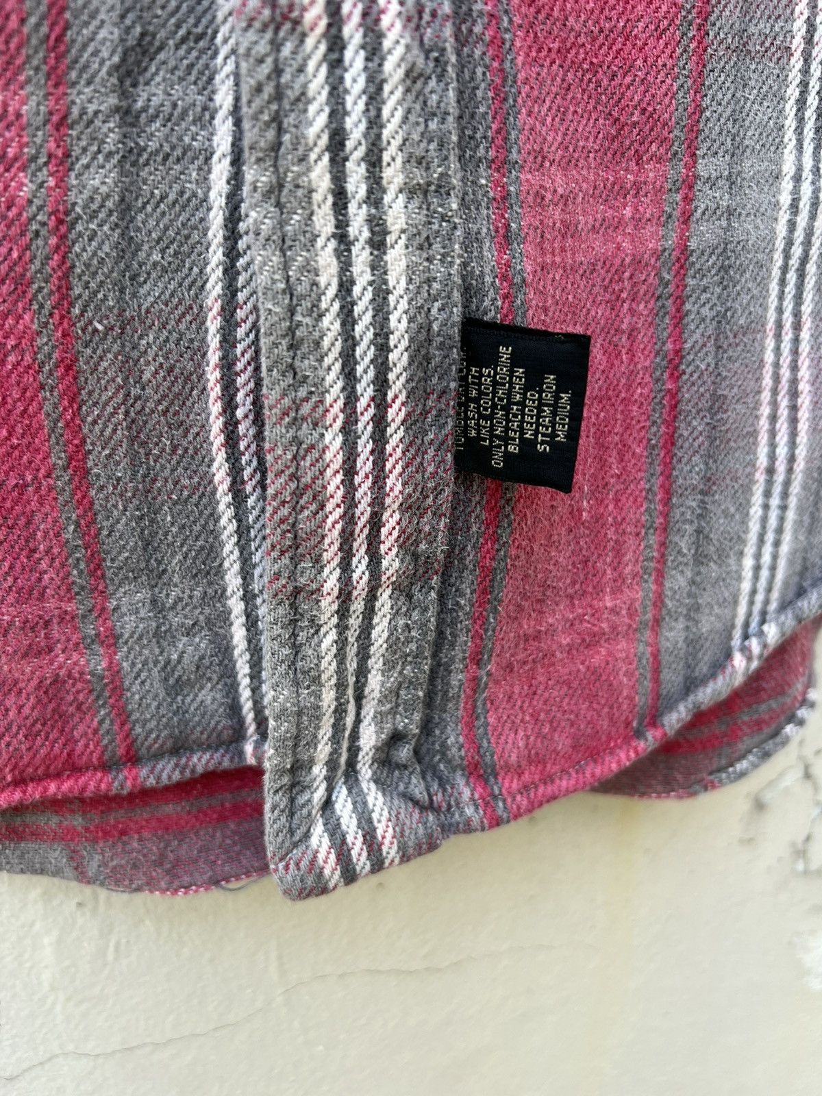 RRL Ralph Lauren × Vintage Vintage 90s RRL Faded Flannel Shirt Size US M / EU 48-50 / 2 - 6 Thumbnail