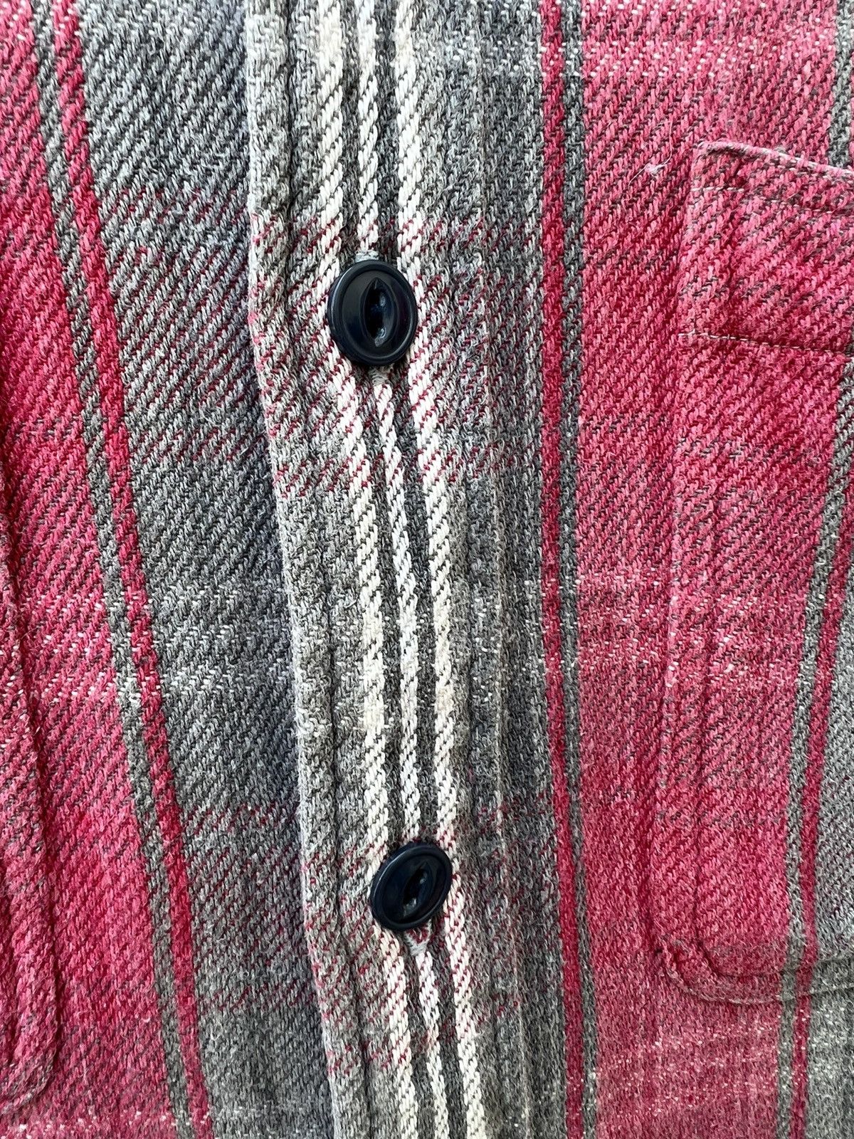 RRL Ralph Lauren × Vintage Vintage 90s RRL Faded Flannel Shirt Size US M / EU 48-50 / 2 - 5 Thumbnail