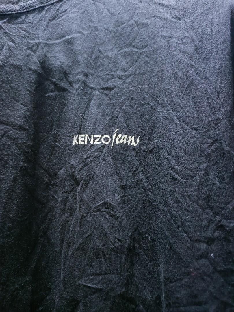 Designer × Kenzo × Vintage Vintage kenzo jeans floral shirt back hit Size US M / EU 48-50 / 2 - 3 Thumbnail