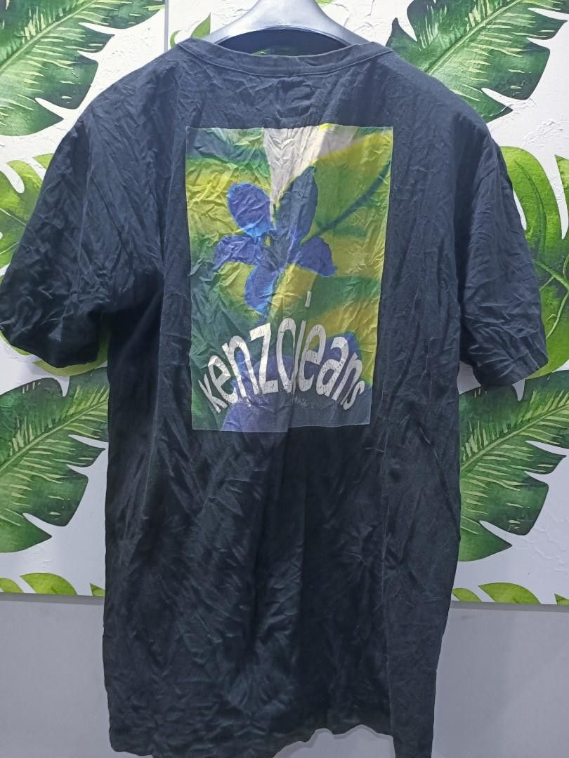 Designer × Kenzo × Vintage Vintage kenzo jeans floral shirt back hit Size US M / EU 48-50 / 2 - 1 Thumbnail