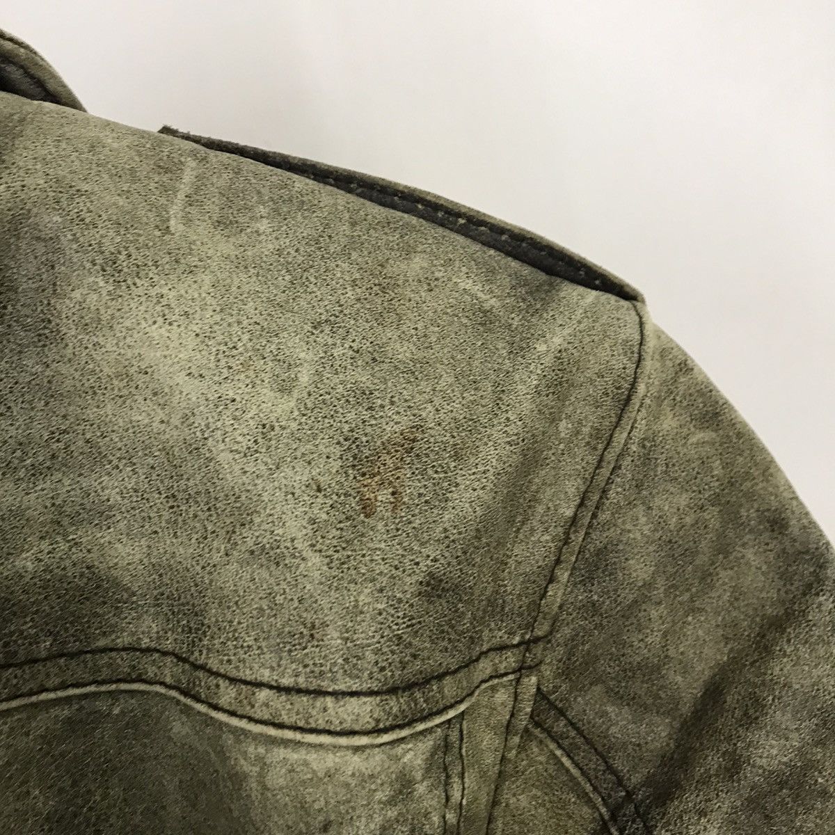 Gear for Sports × Japanese Brand × Kadoya 80s KADOYA LEATHER WEAR DOUBLE COLLAR BIKER JACKET Size US L / EU 52-54 / 3 - 10 Thumbnail