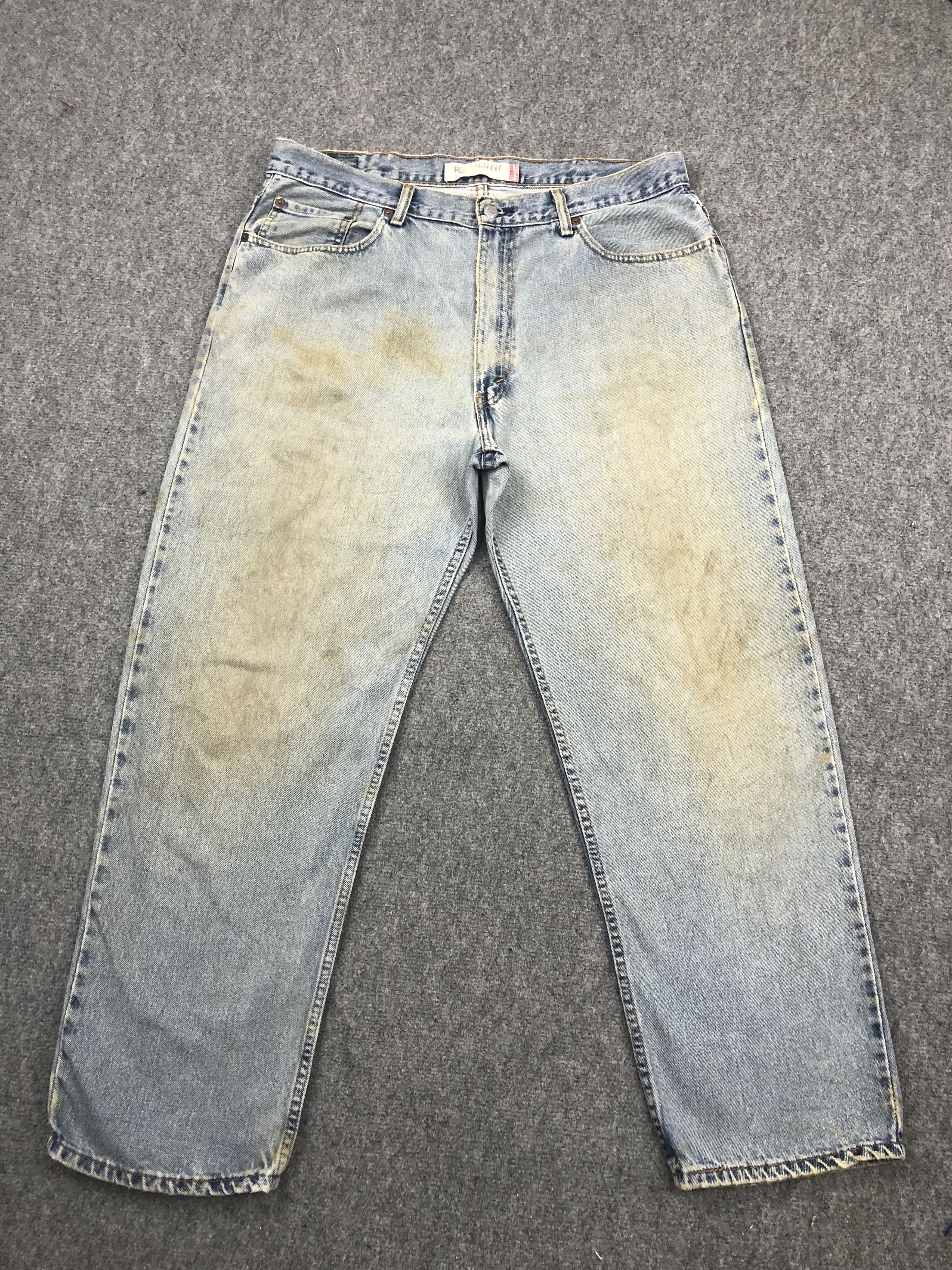 Levi's Vintage Levis 550 Light Wash Jeans DP1545 Size US 38 / EU 54 - 1 Thumbnail