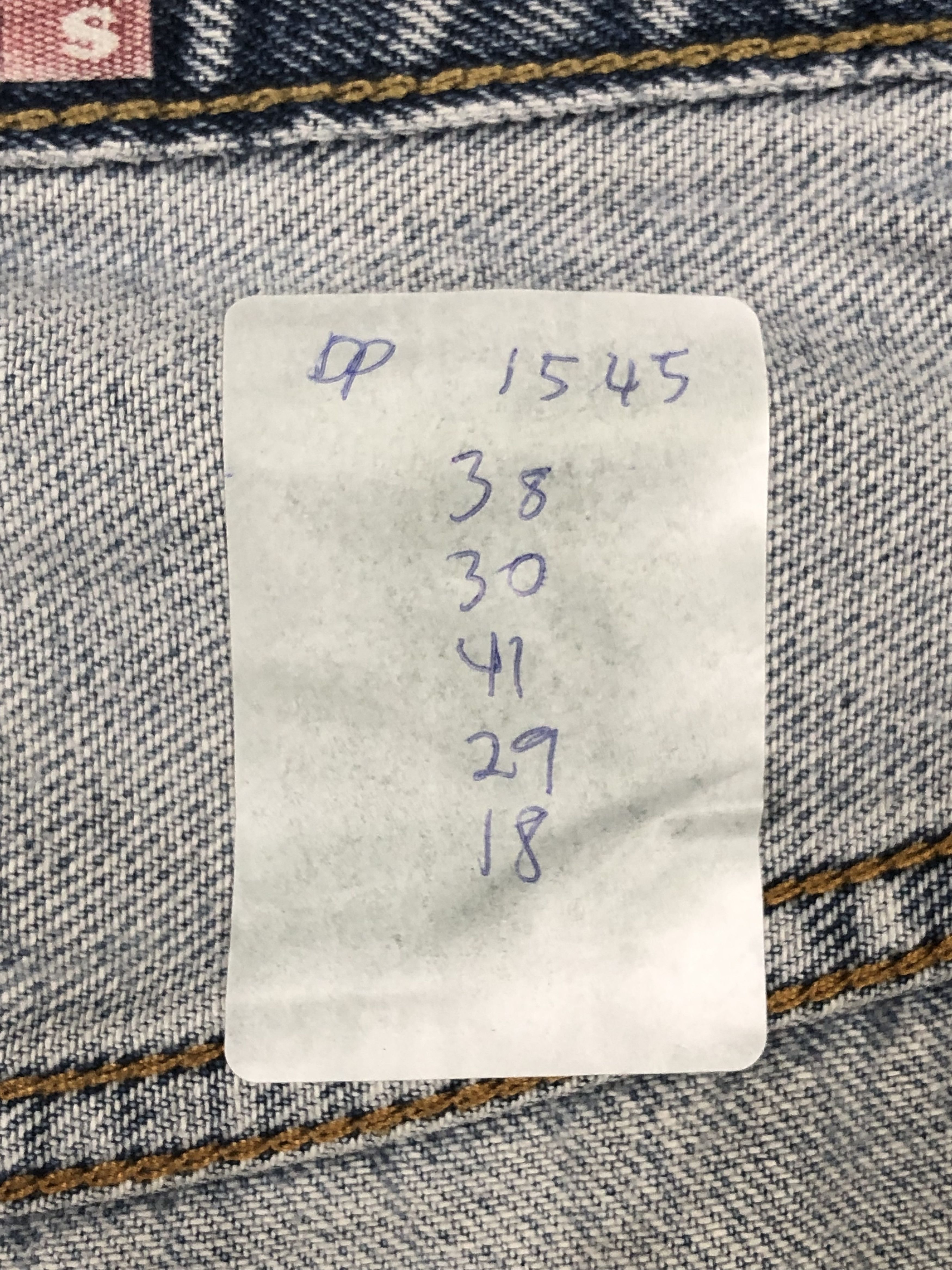 Levi's Vintage Levis 550 Light Wash Jeans DP1545 Size US 38 / EU 54 - 14 Thumbnail