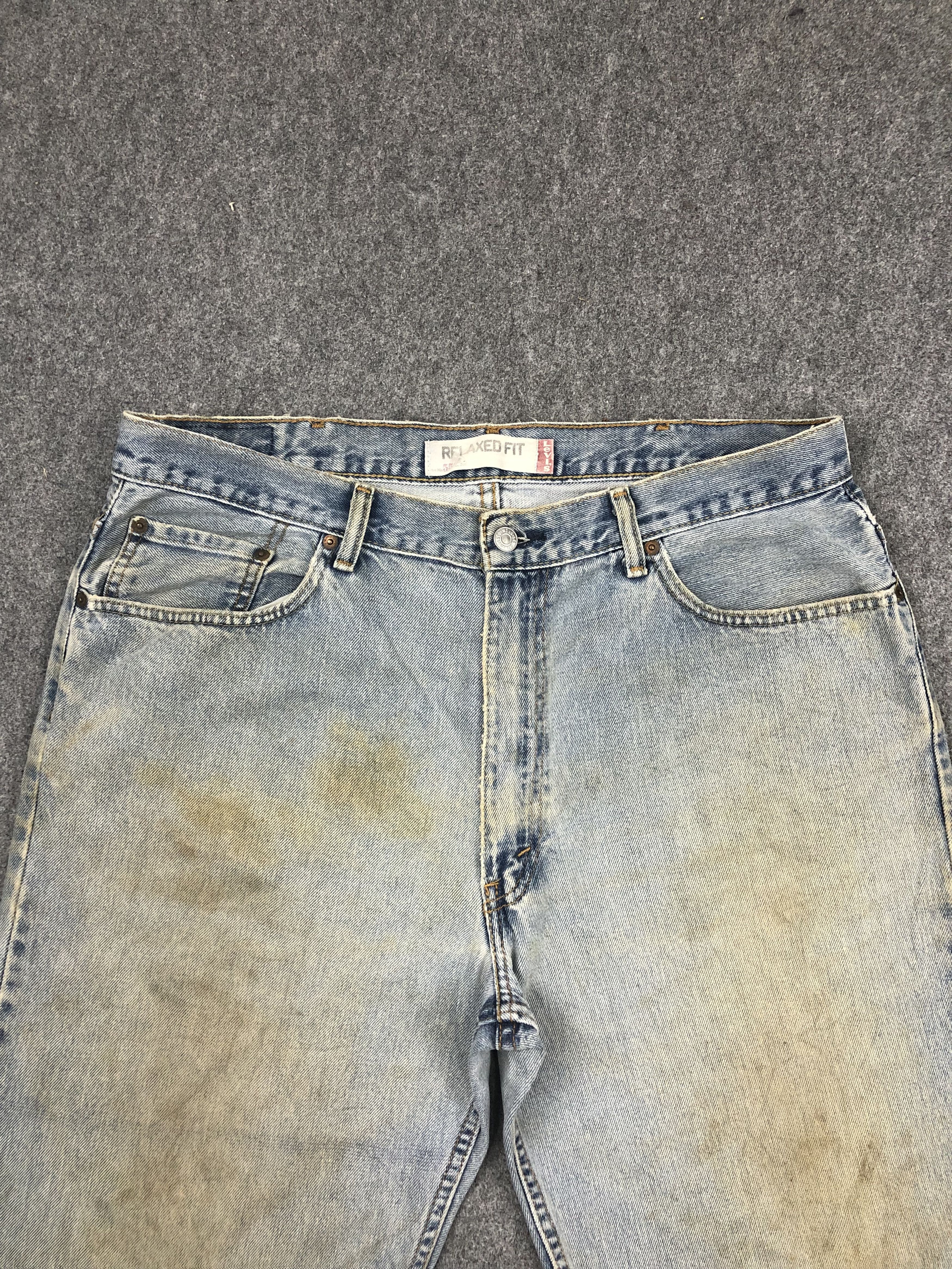 Levi's Vintage Levis 550 Light Wash Jeans DP1545 Size US 38 / EU 54 - 2 Thumbnail