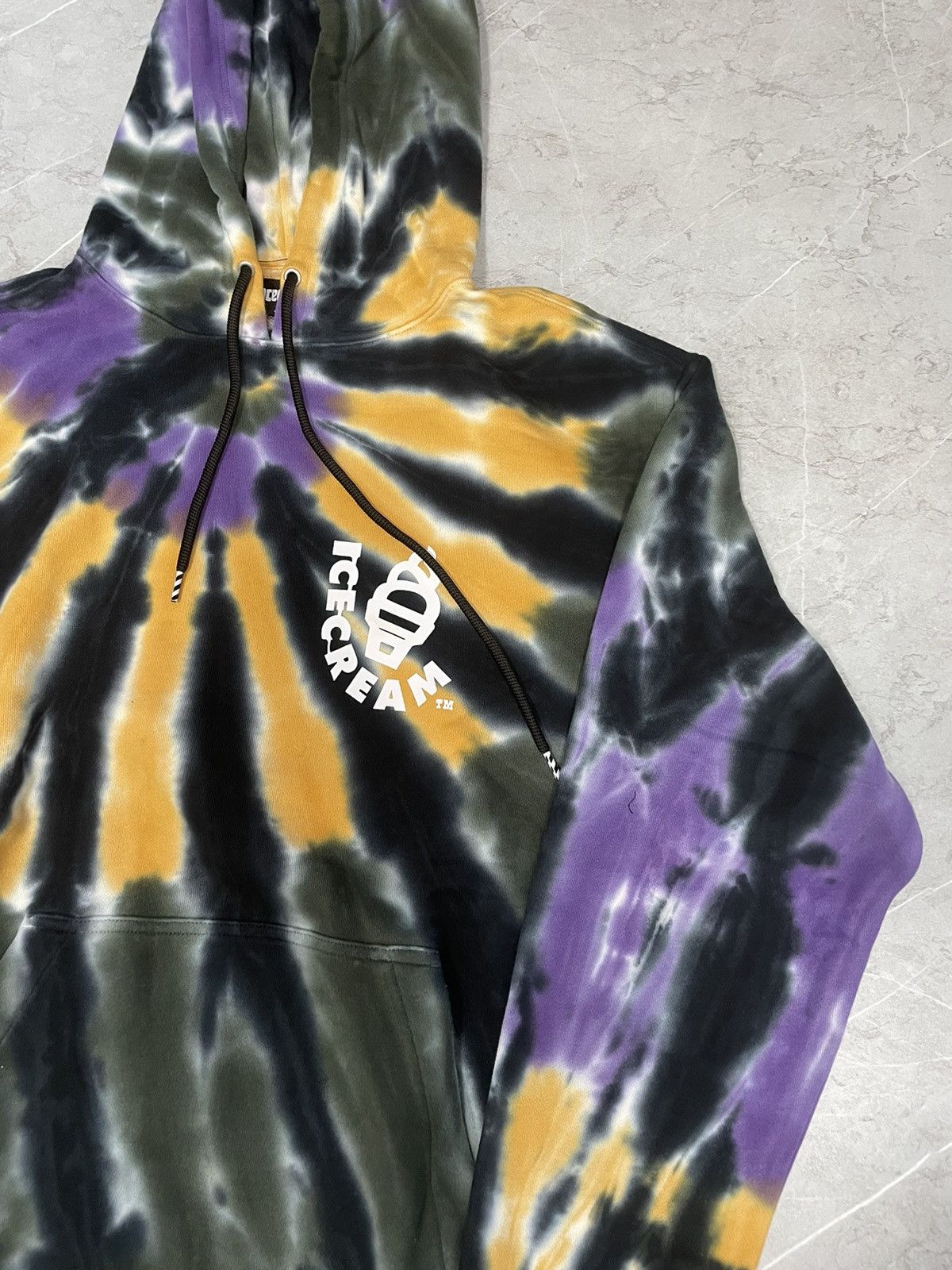 Icecream UNWORN* ICECREAM Tie dye hoodie L Size US L / EU 52-54 / 3 - 4 Thumbnail