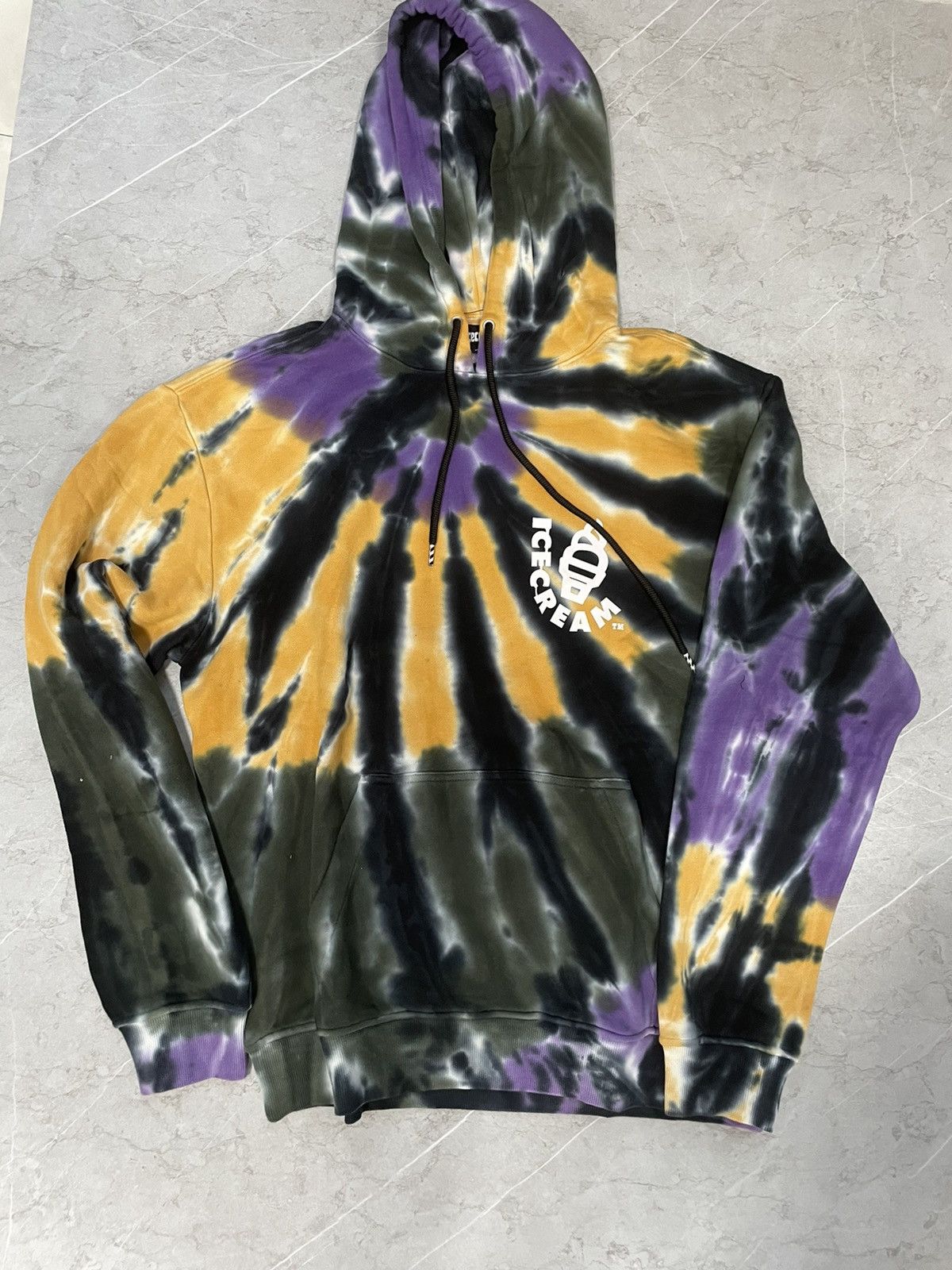 Icecream UNWORN* ICECREAM Tie dye hoodie L Size US L / EU 52-54 / 3 - 3 Thumbnail