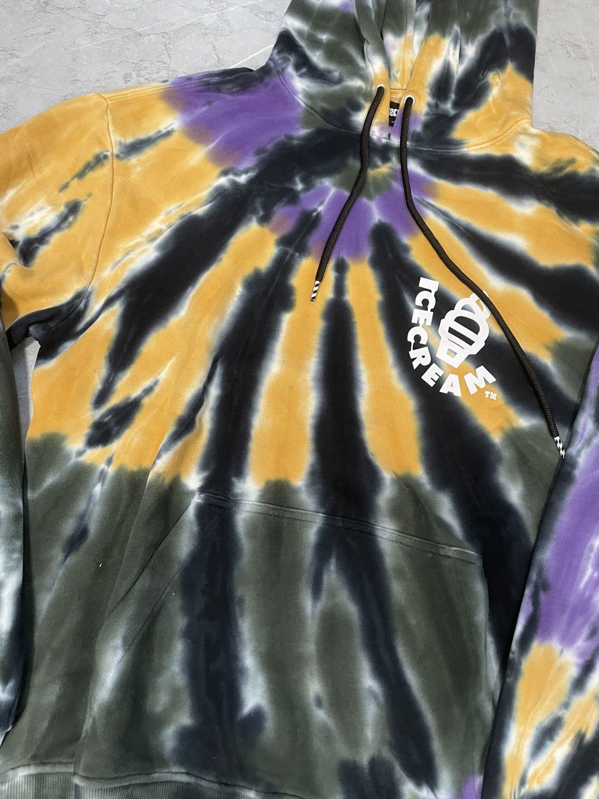 Icecream UNWORN* ICECREAM Tie dye hoodie L Size US L / EU 52-54 / 3 - 5 Thumbnail