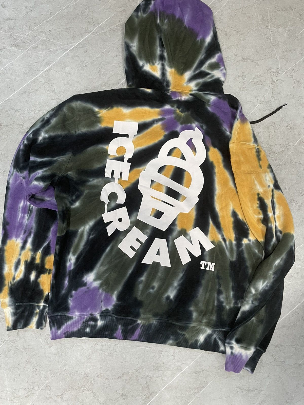 Icecream UNWORN* ICECREAM Tie dye hoodie L Size US L / EU 52-54 / 3 - 1 Thumbnail