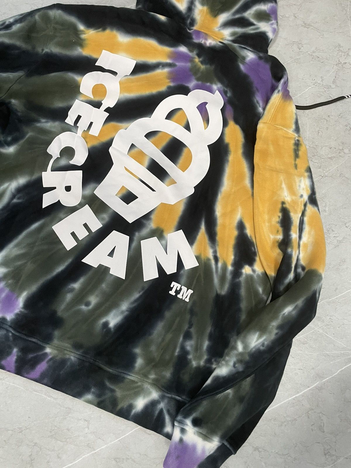 Icecream UNWORN* ICECREAM Tie dye hoodie L Size US L / EU 52-54 / 3 - 2 Thumbnail
