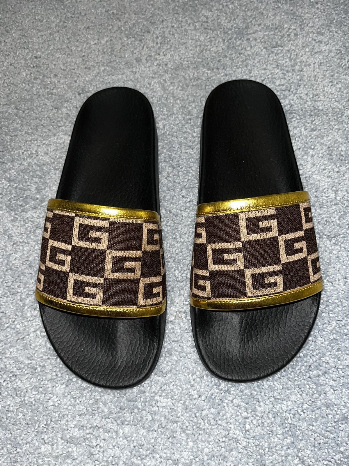 Gucci Gucci Pursuit 72 Knit Slide Grailed