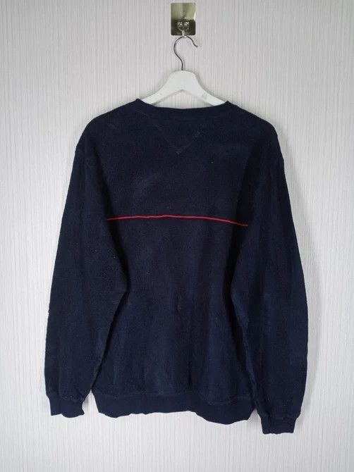 Tommy Hilfiger × Vintage Vintage Tommy Hilfiger Small Logo Fleece Sweatshirt Size US L / EU 52-54 / 3 - 3 Thumbnail