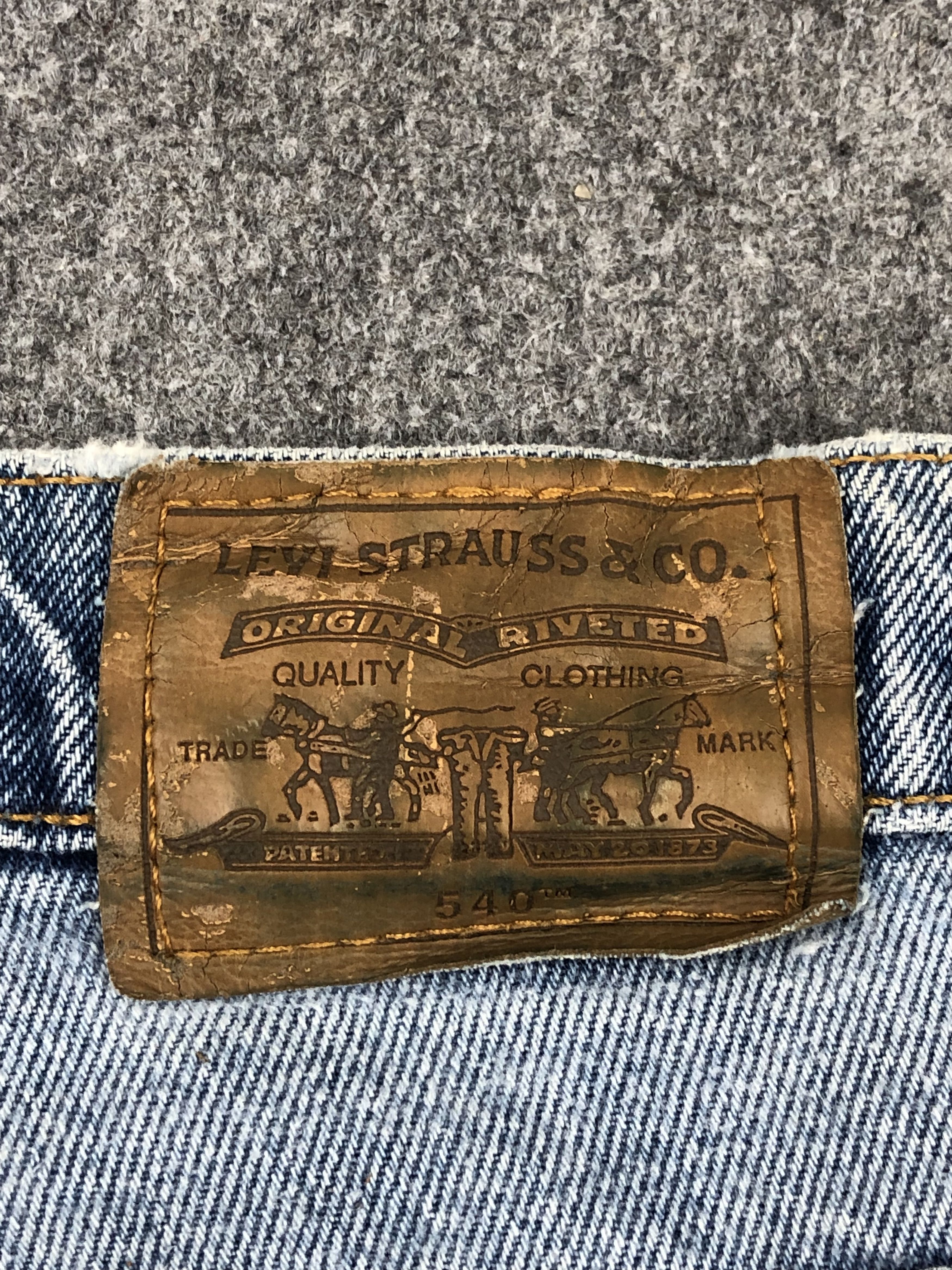 Levi's Vintage Levis 540 Jeans DP1569 Size US 42 / EU 58 - 5 Thumbnail