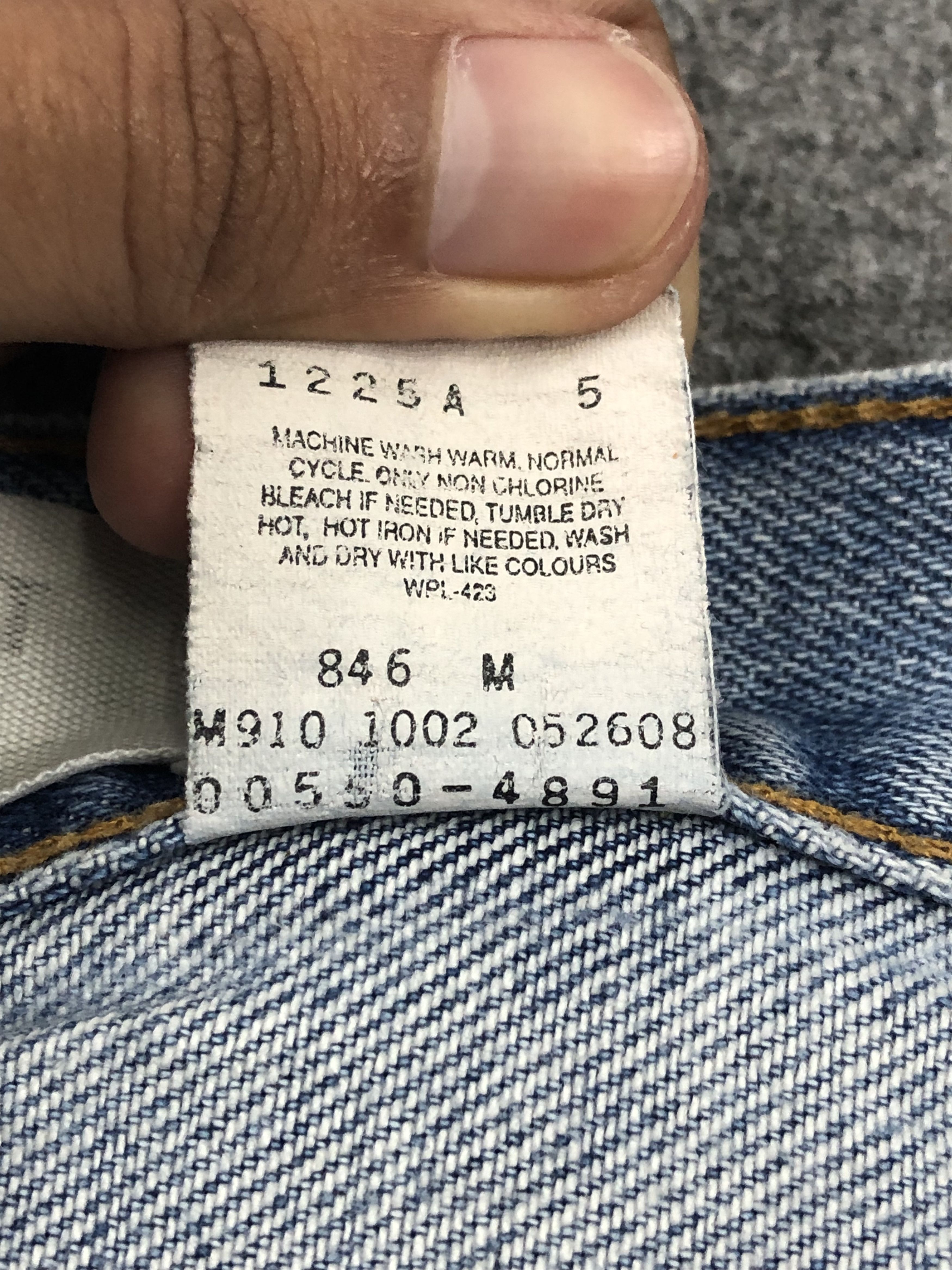 Levi's Vintage 90s Levis 550 Jeans DP1564 Size US 39 - 7 Thumbnail