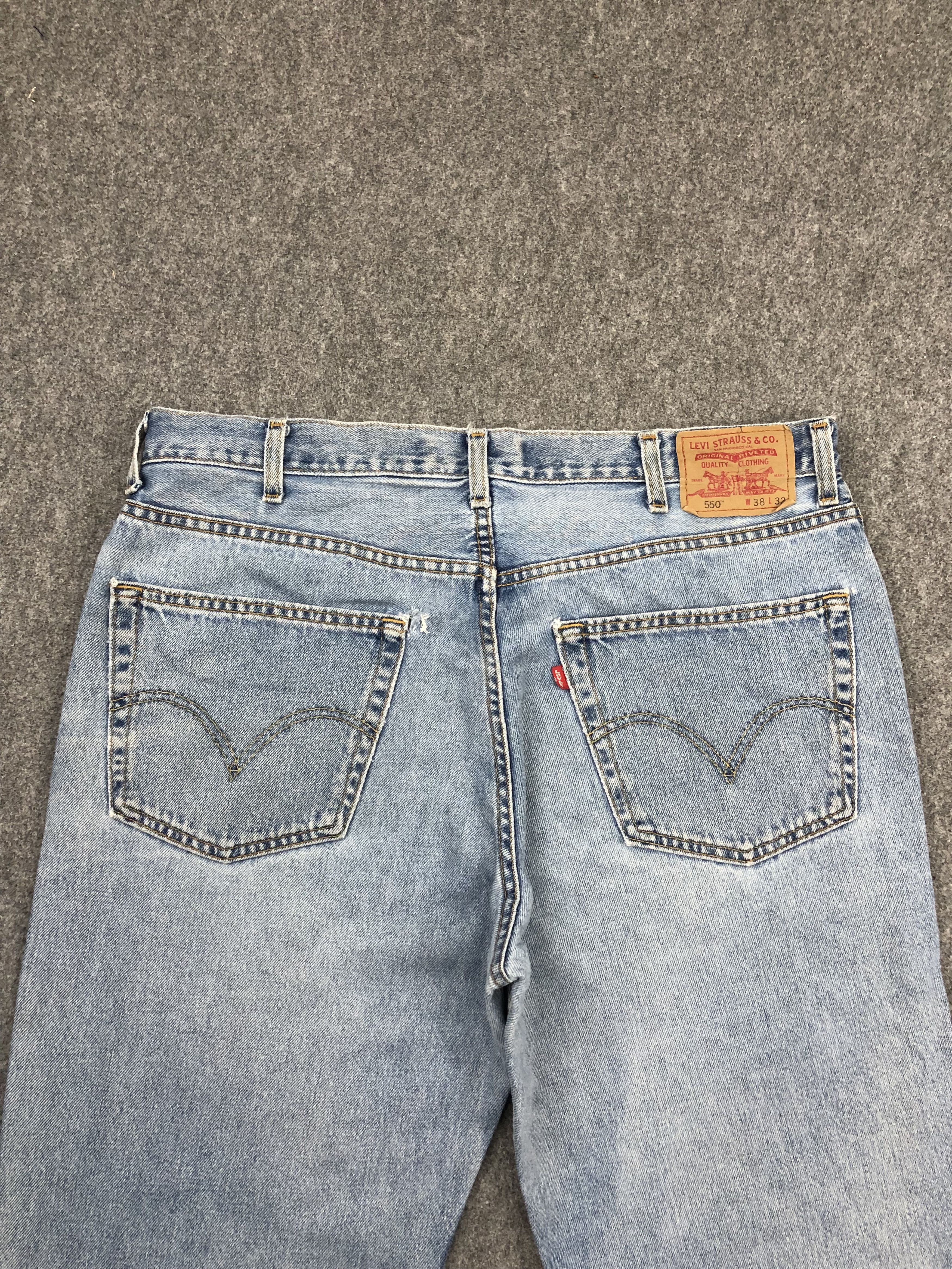 Levi's Vintage 90s Levis 550 Jeans DP1564 Size US 39 - 4 Thumbnail