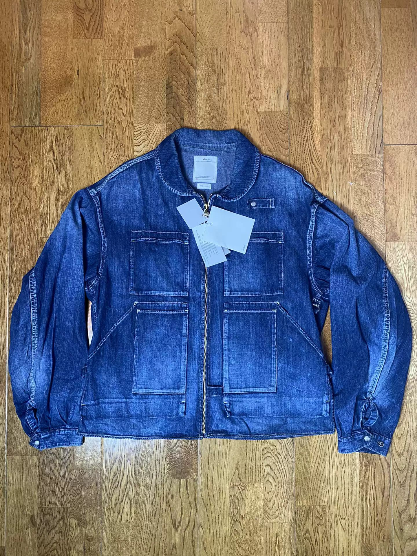 VISVIM 20SS ENFIELD HUNTING JKT DEY DENIM