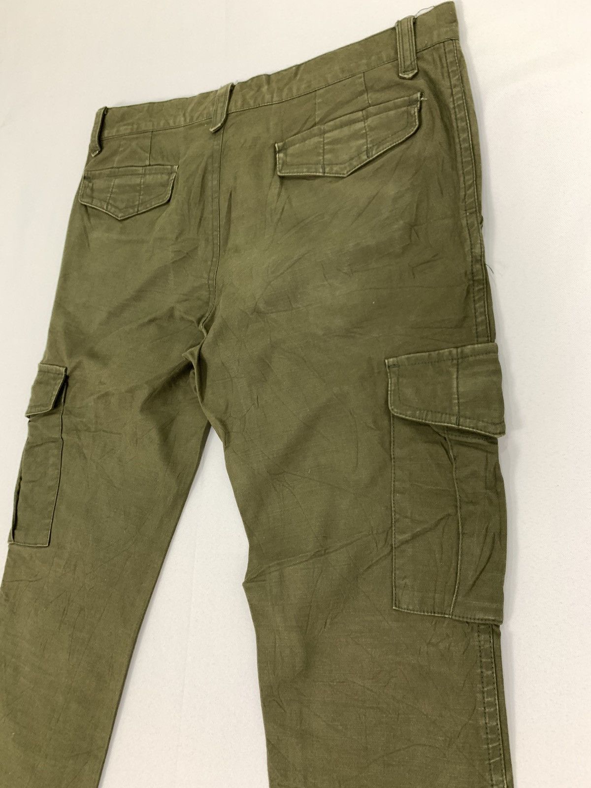 Edifice Japan × Japanese Brand × Seditionaries EDIFICE JAPAN Parachute Military Utility Tactical CargoPant Size US 33 - 11 Thumbnail