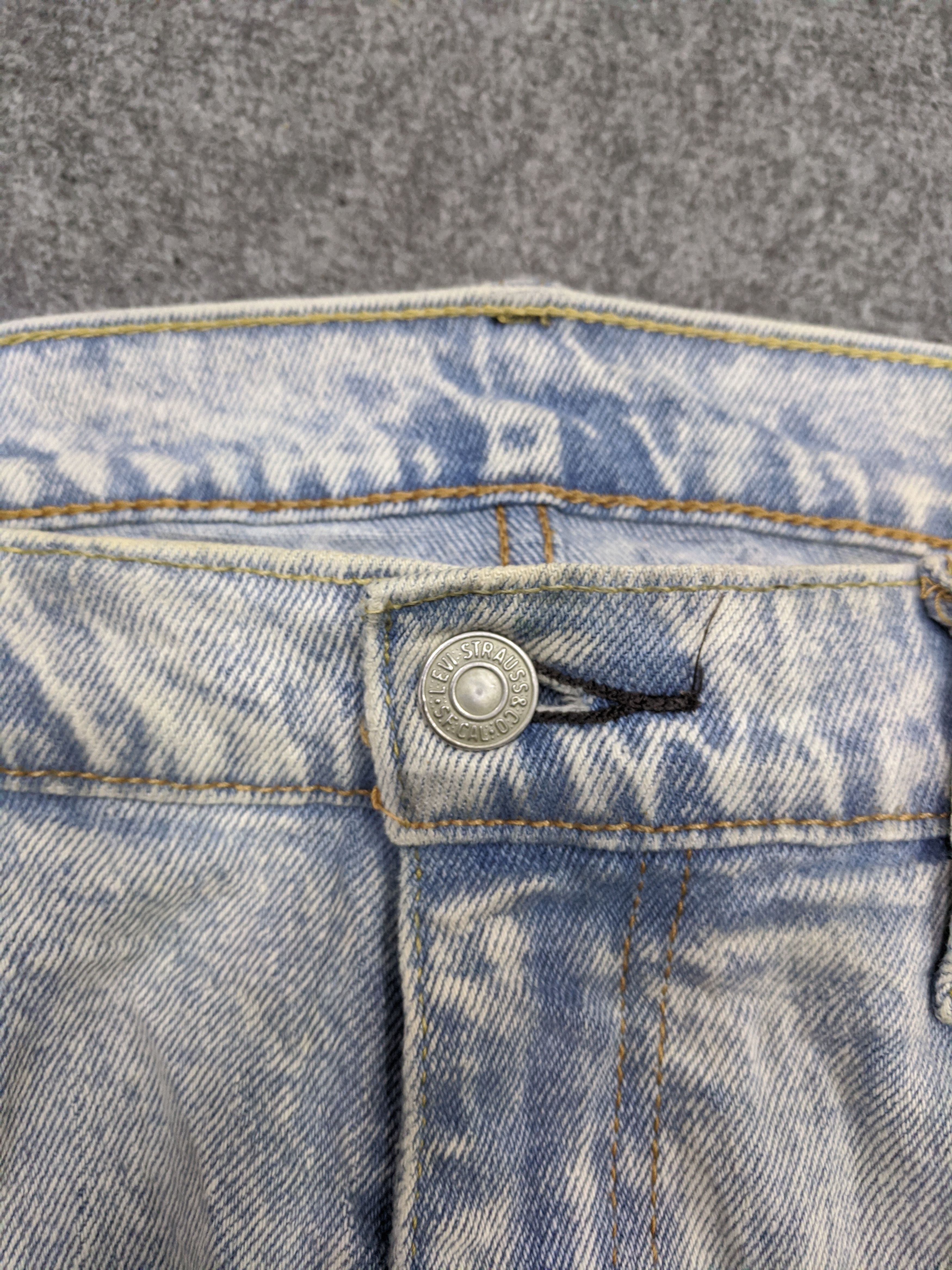 Levi's Vintage Levis 512 Jeans Acid Wash Style DP0852 Size US 39 - 9 Thumbnail