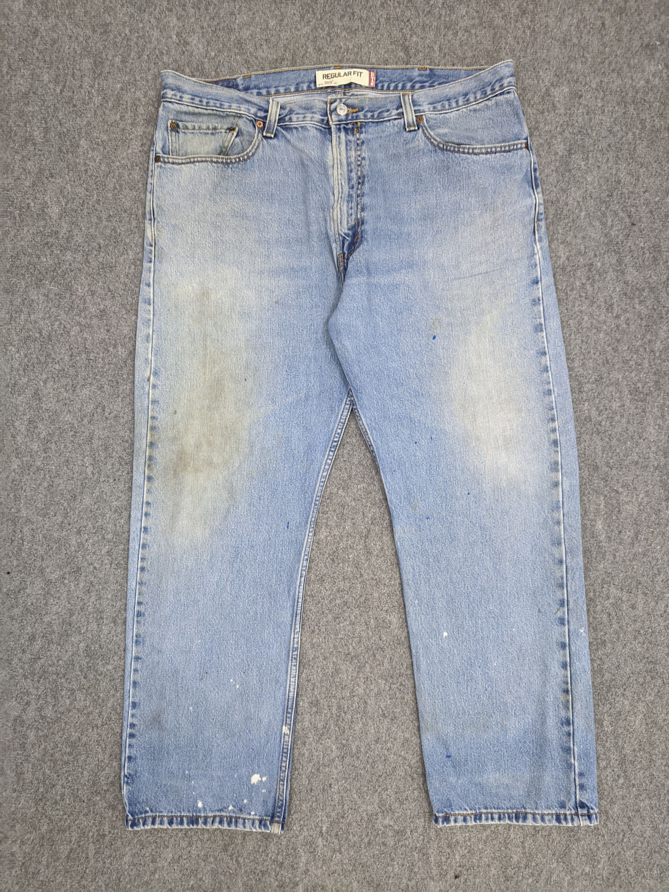 Levi's Vintage Levis 505 Light Wash Jeans Big Size DP0885 Size US 42 / EU 58 - 1 Thumbnail