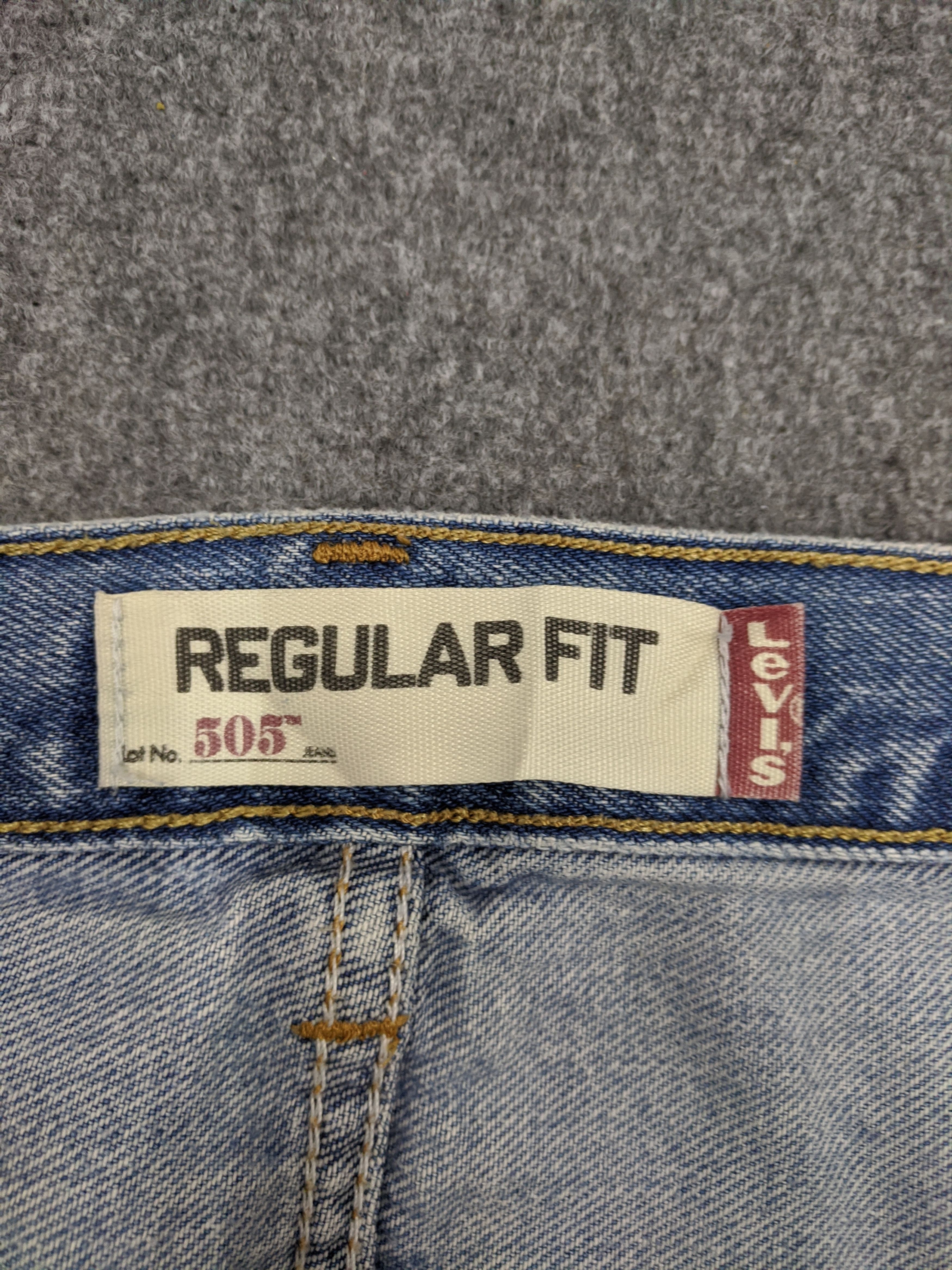 Levi's Vintage Levis 505 Light Wash Jeans Big Size DP0885 Size US 42 / EU 58 - 7 Thumbnail