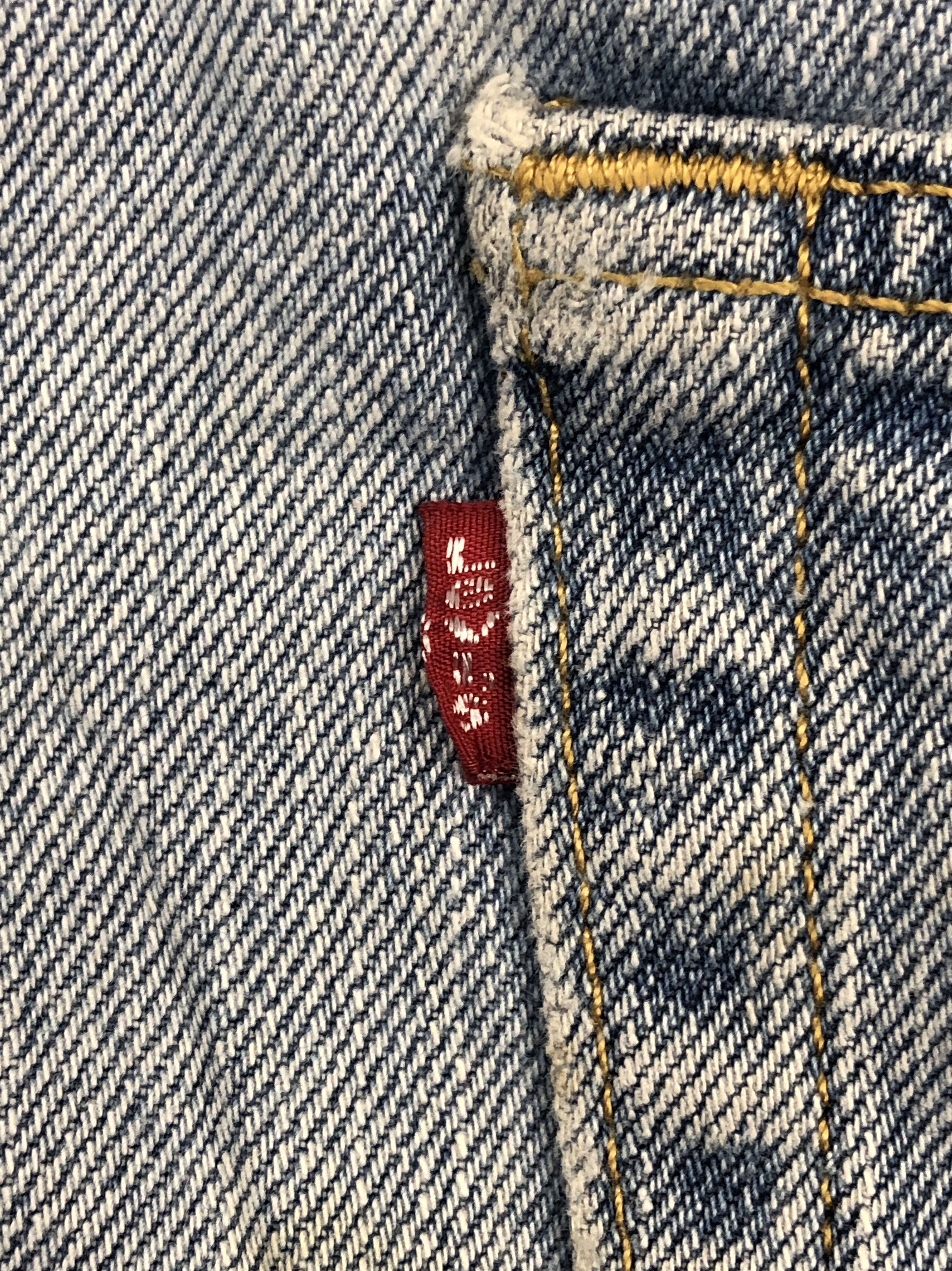 Levi's Vintage Levis 505 Light Wash Jeans DP1579 Size US 40 / EU 56 - 6 Thumbnail