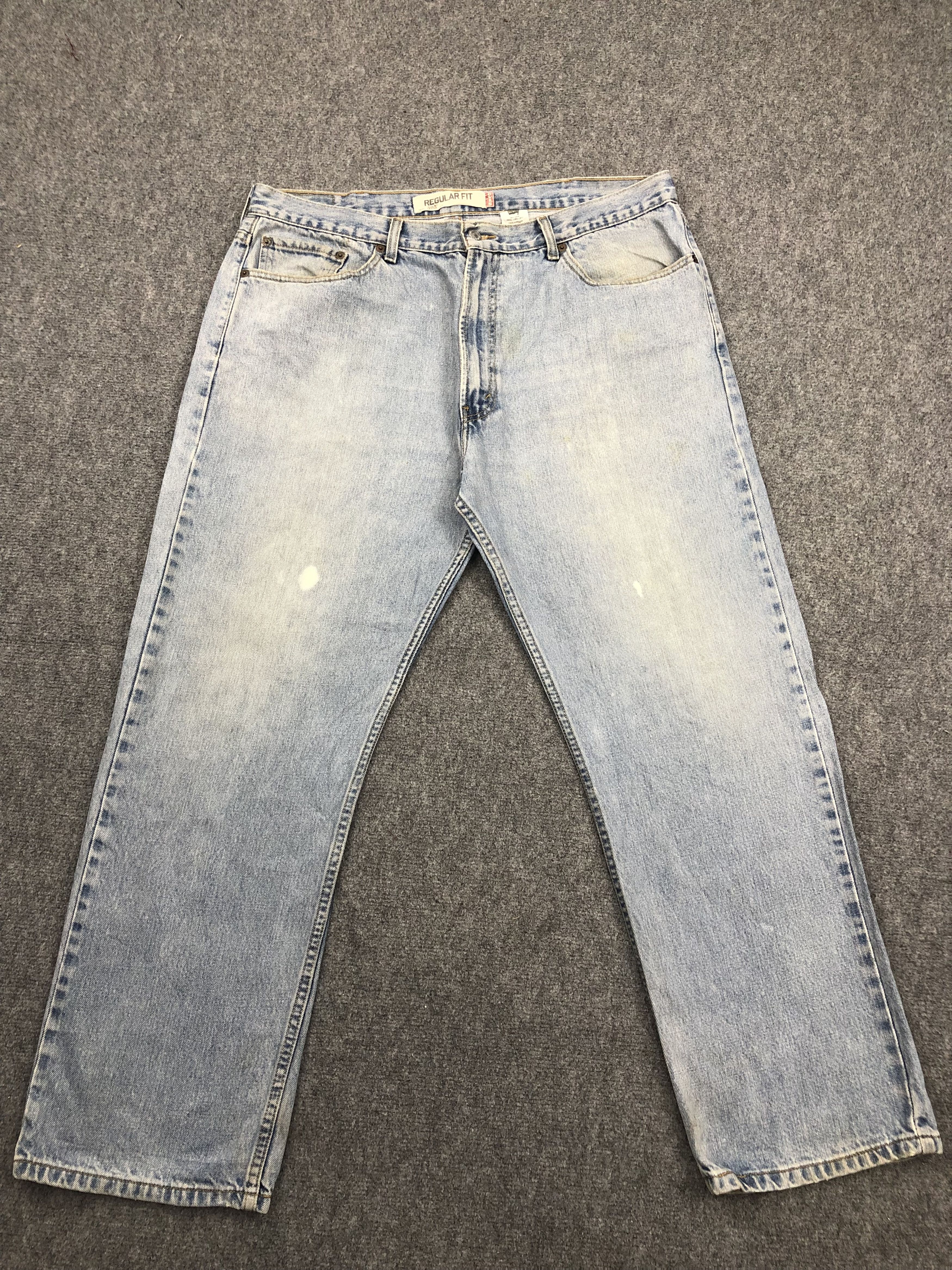 Levi's Vintage Levis 505 Light Wash Jeans DP1579 Size US 40 / EU 56 - 1 Thumbnail